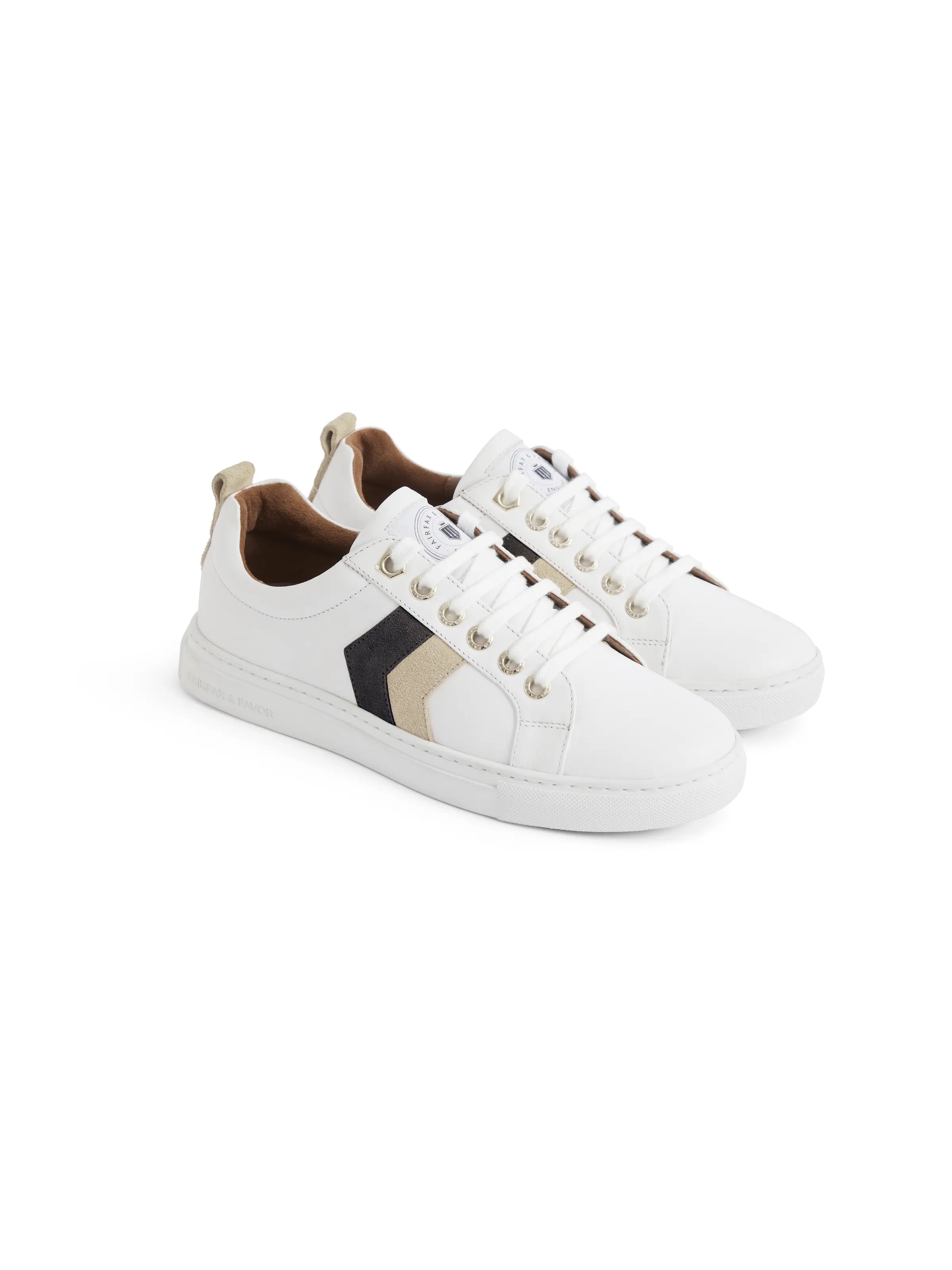 Alexandra - White & Neutral Tri-Colour - Image 3