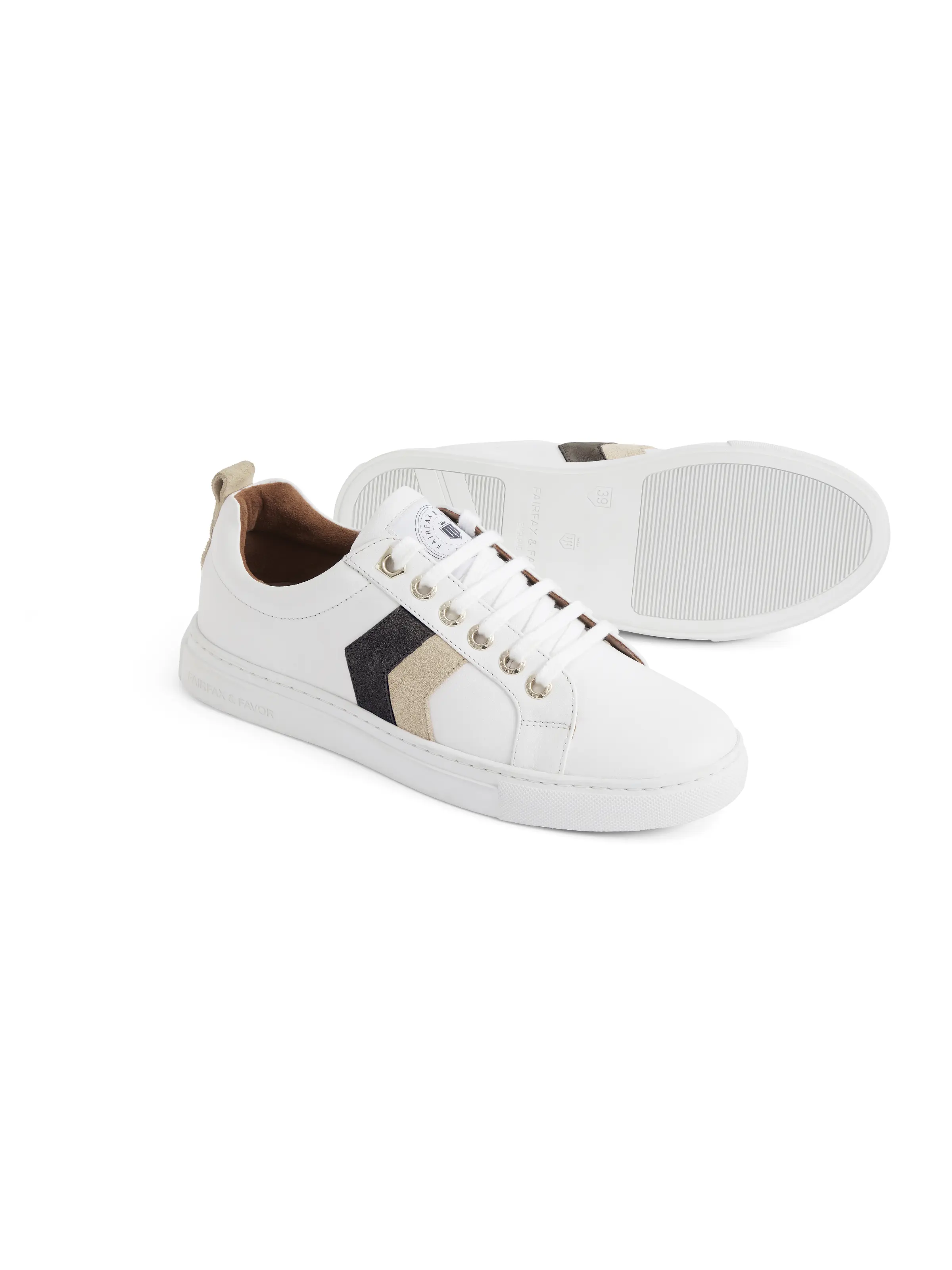 Alexandra - White & Neutral Tri-Colour - Image 5