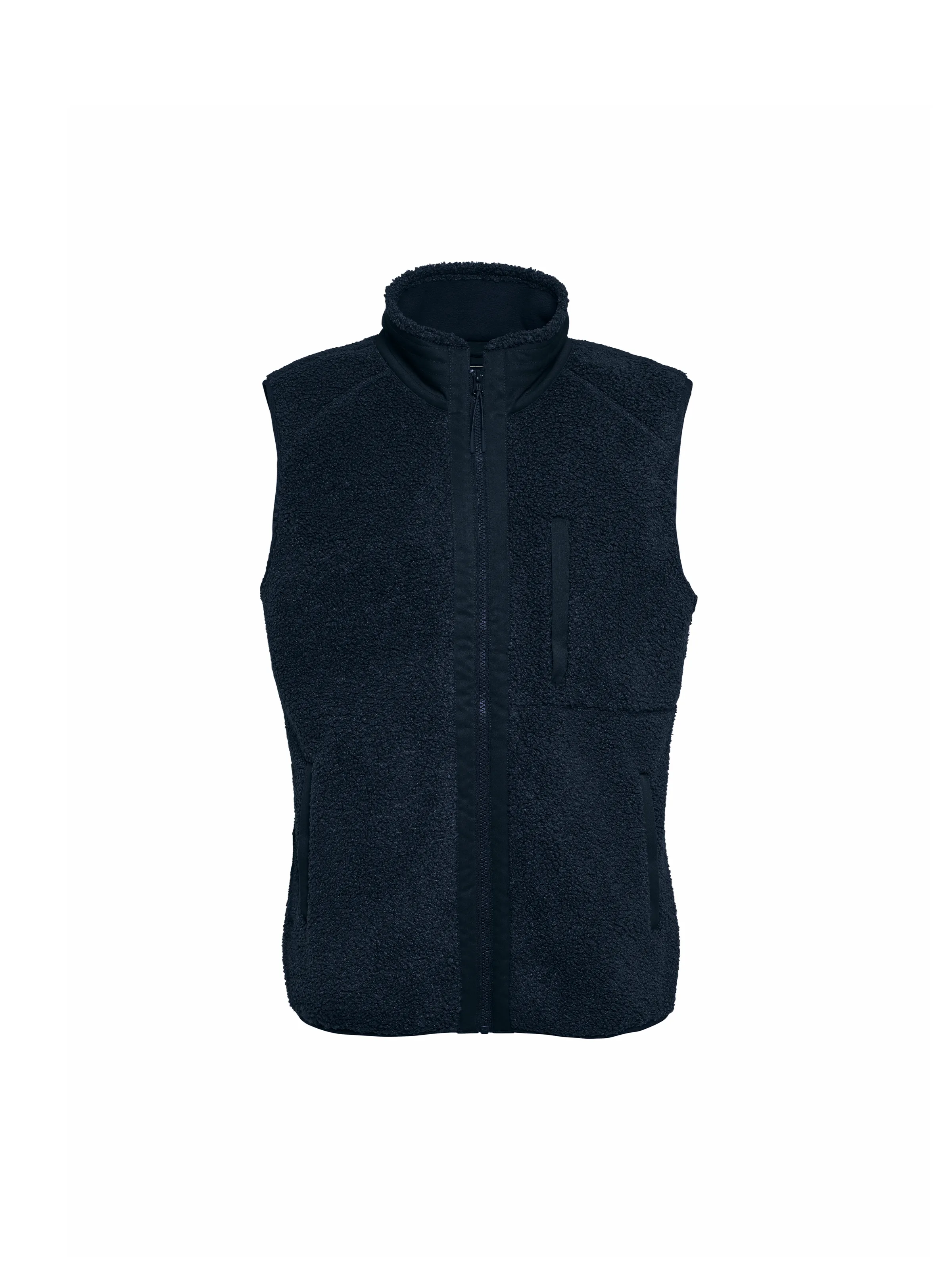 Arlo Fleece Gilet - Navy - Image 2