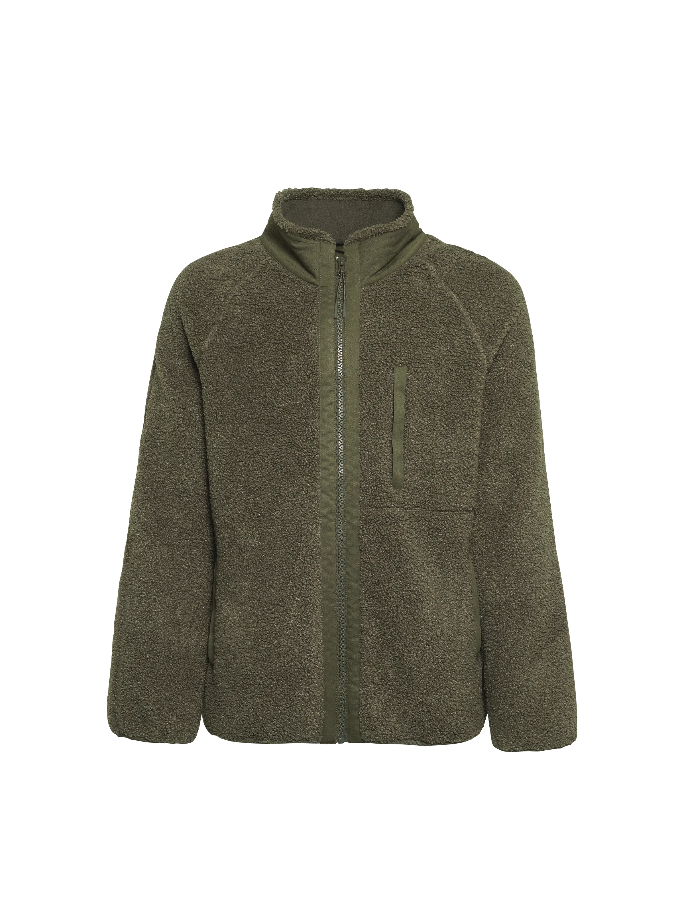 Arlo Fleece Jacket - Khaki - Image 2