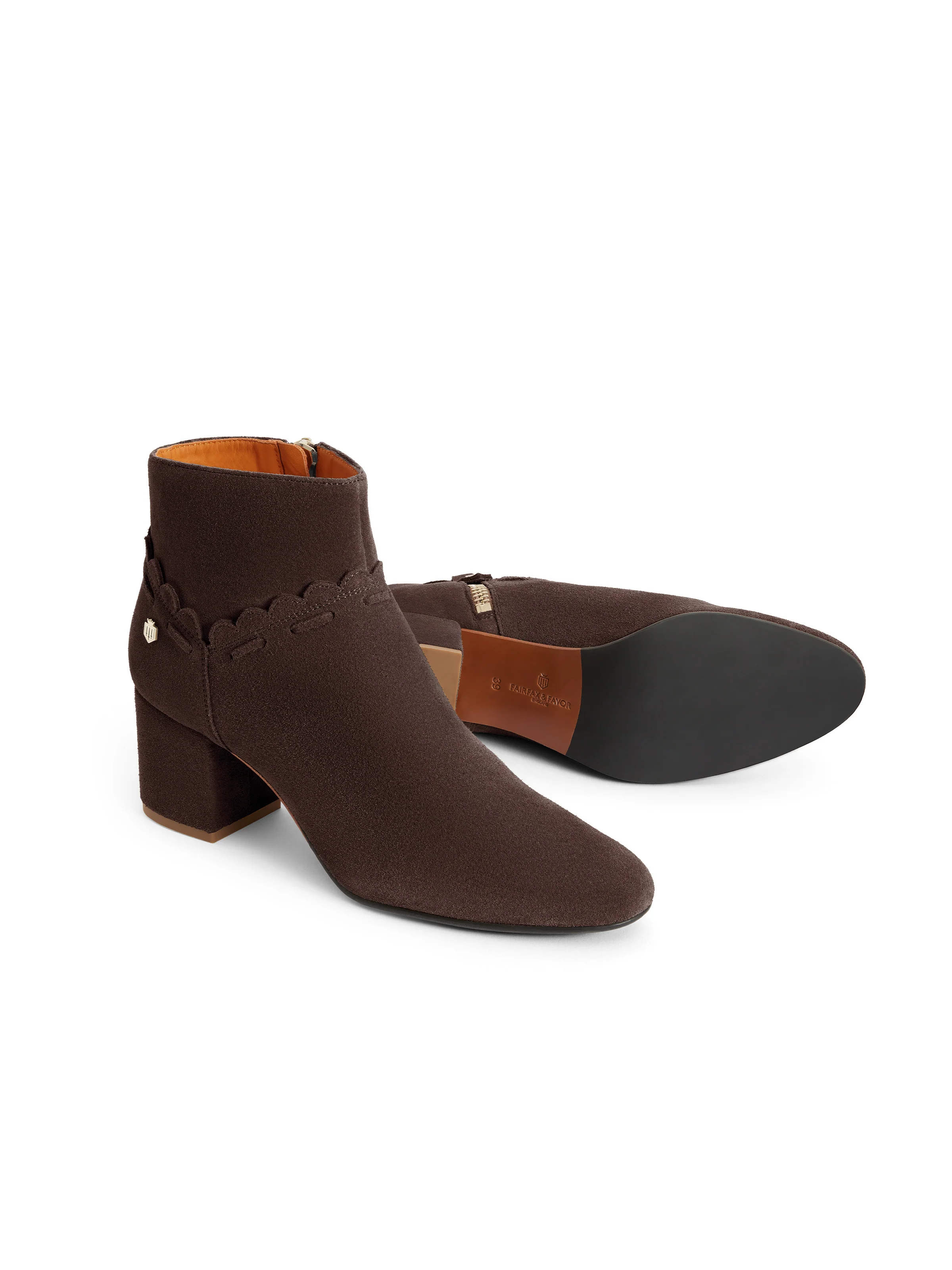 Bakewell Ankle Boot - Chocolate - Image 5