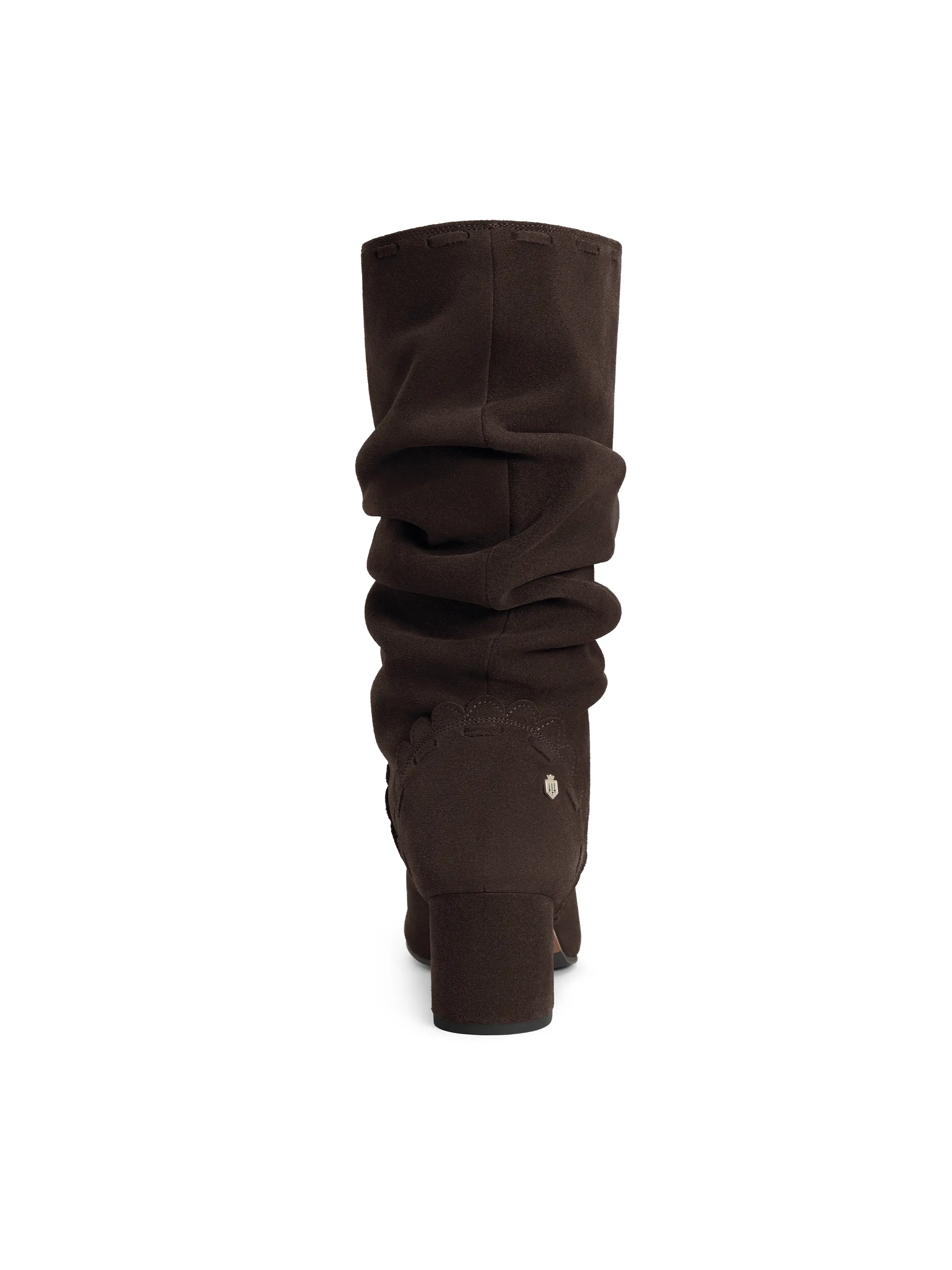 Bakewell Slouch Boot - Chocolate - Image 4
