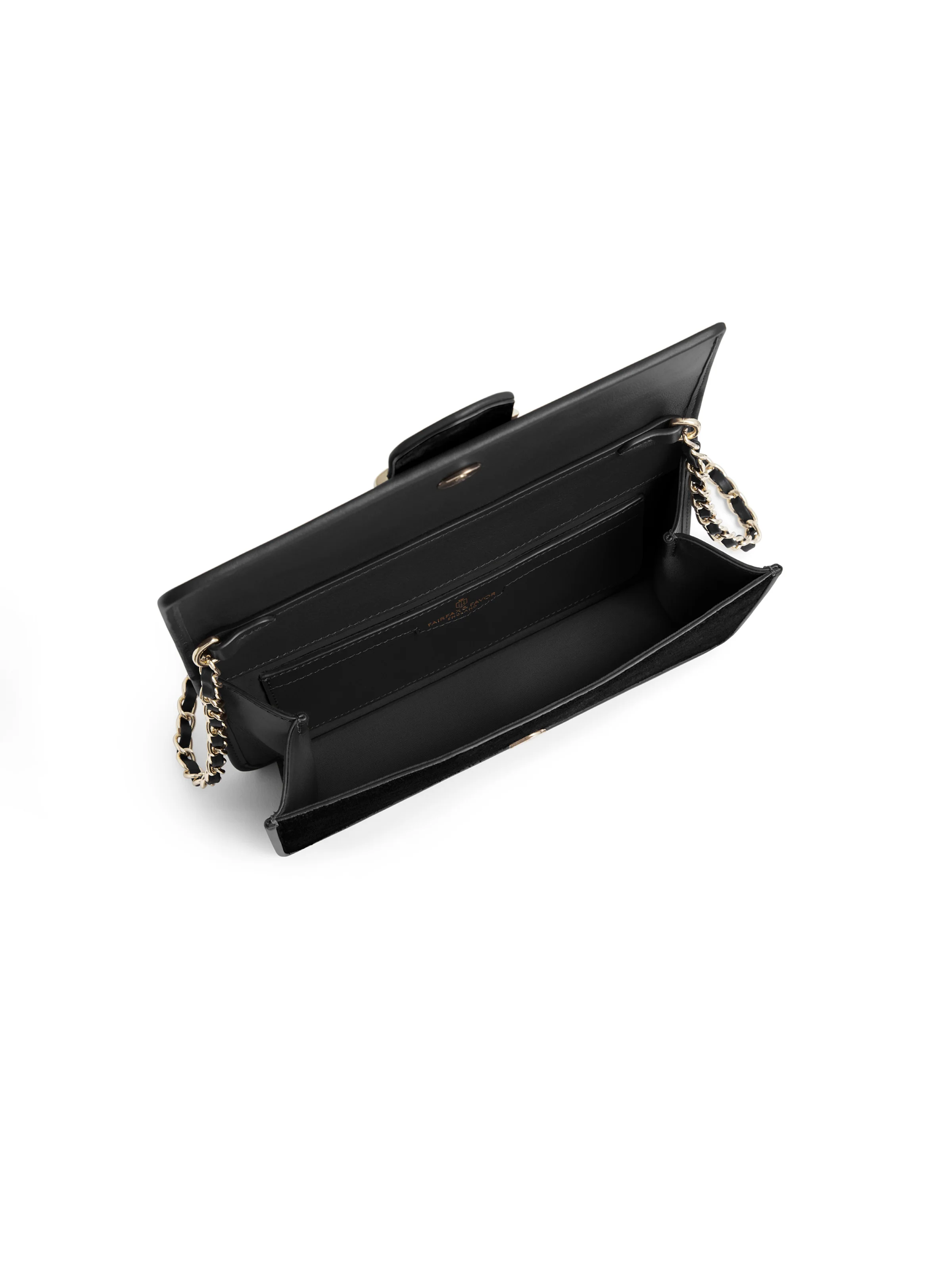 Belmont Clutch - Black Suede - Image 3