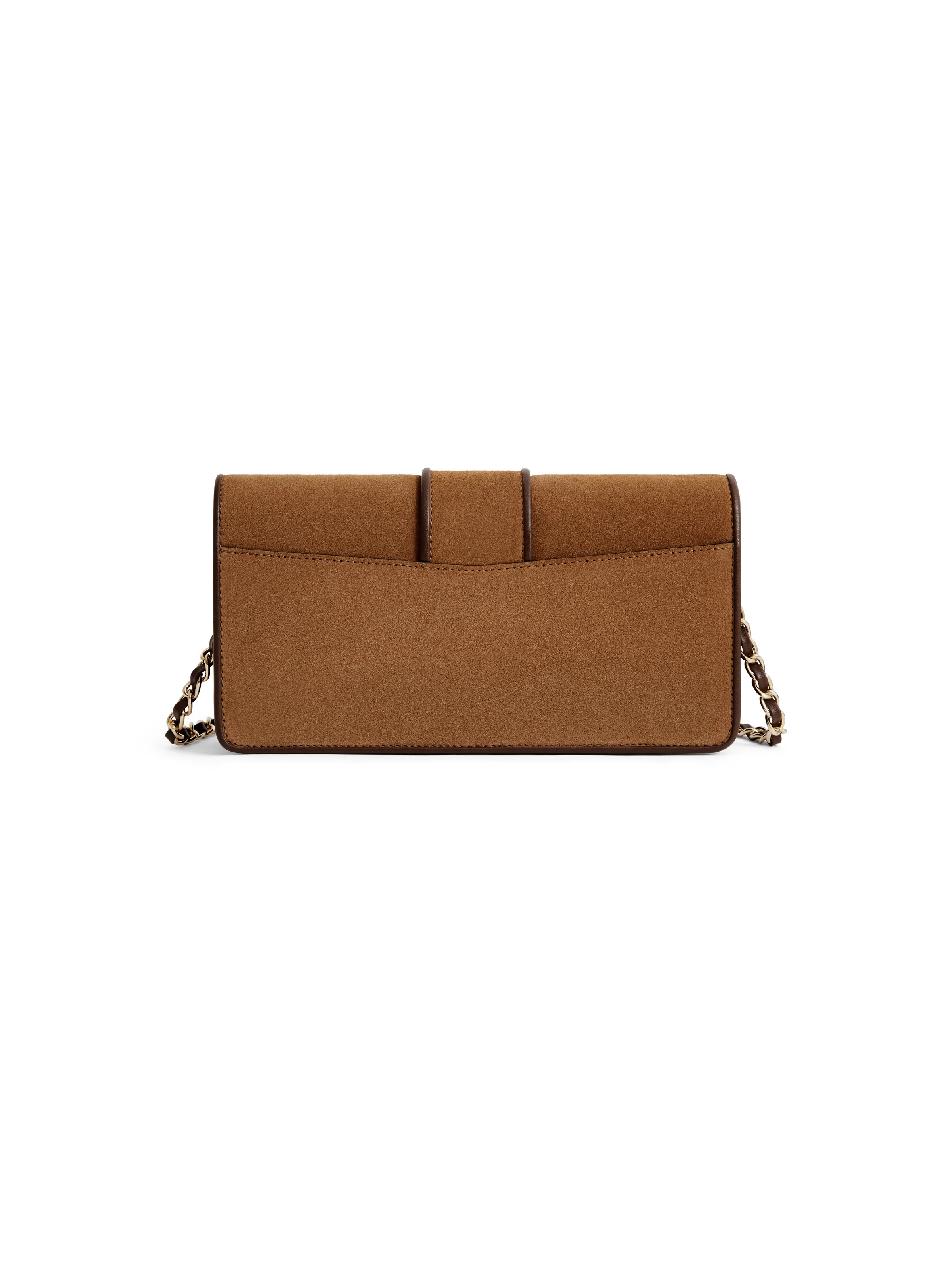 Belmont Clutch - Tan Suede - Image 3
