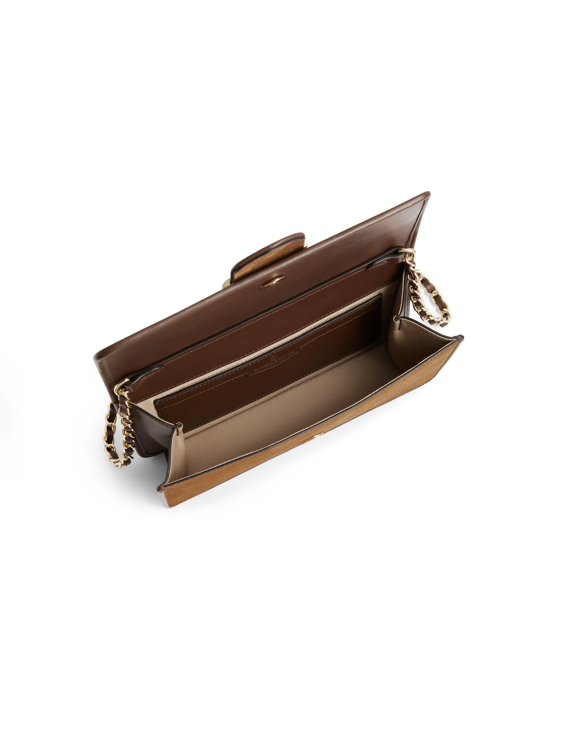 Belmont Clutch - Tan Suede - Image 4