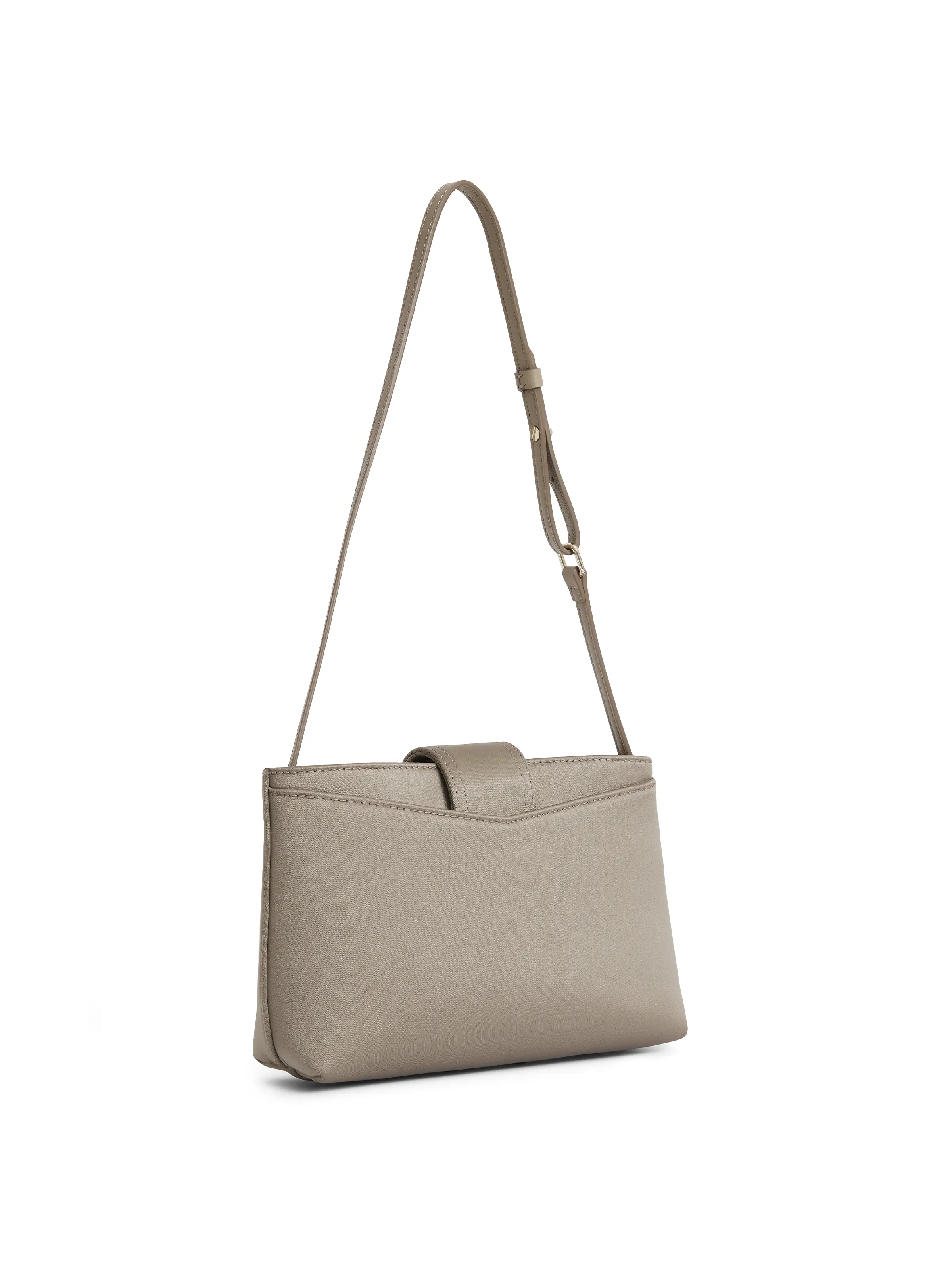 Belmont Shoulder Bag - Champagne Satin - Image 3