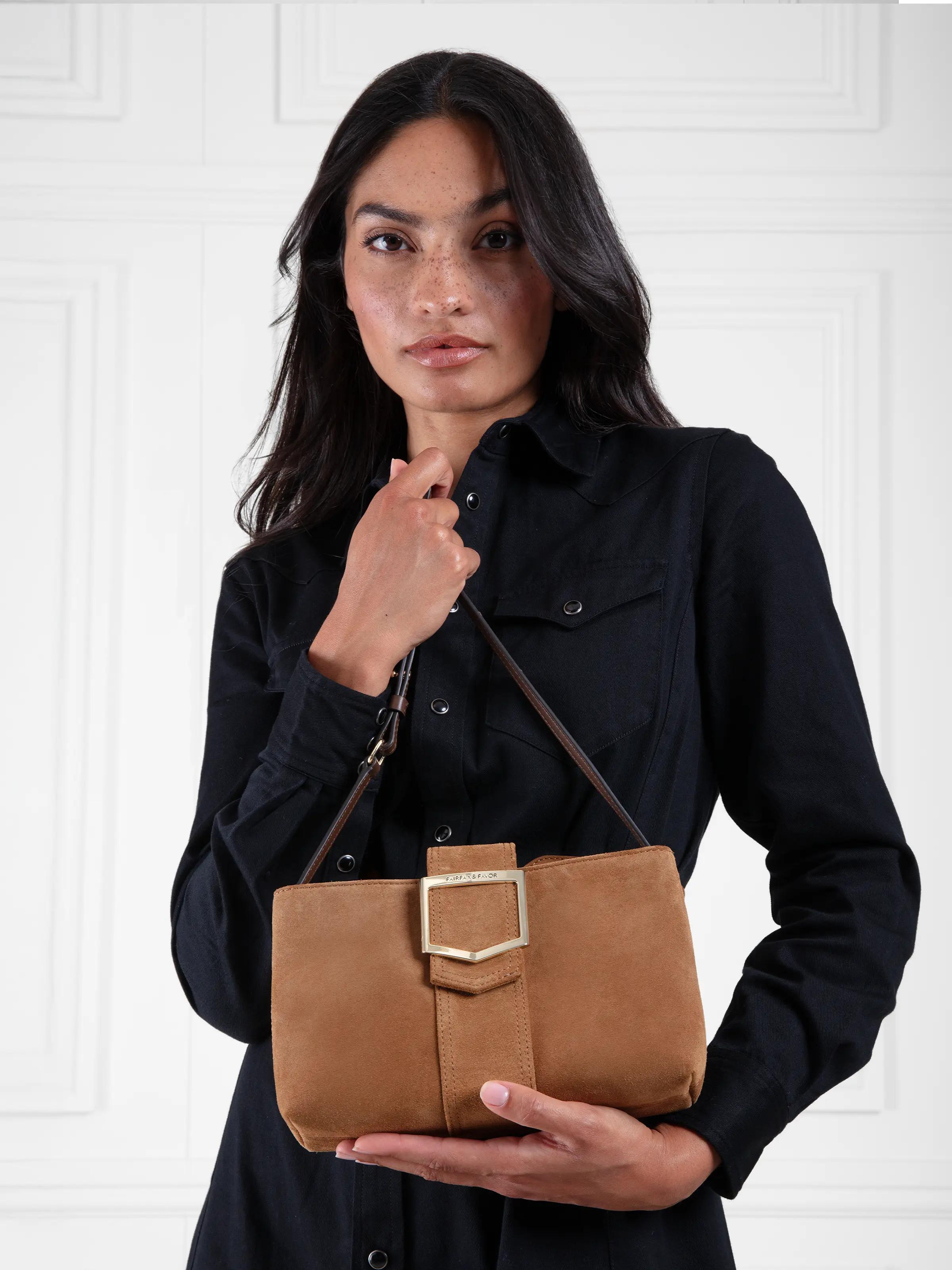 Belmont Shoulder Bag - Tan - Image 2