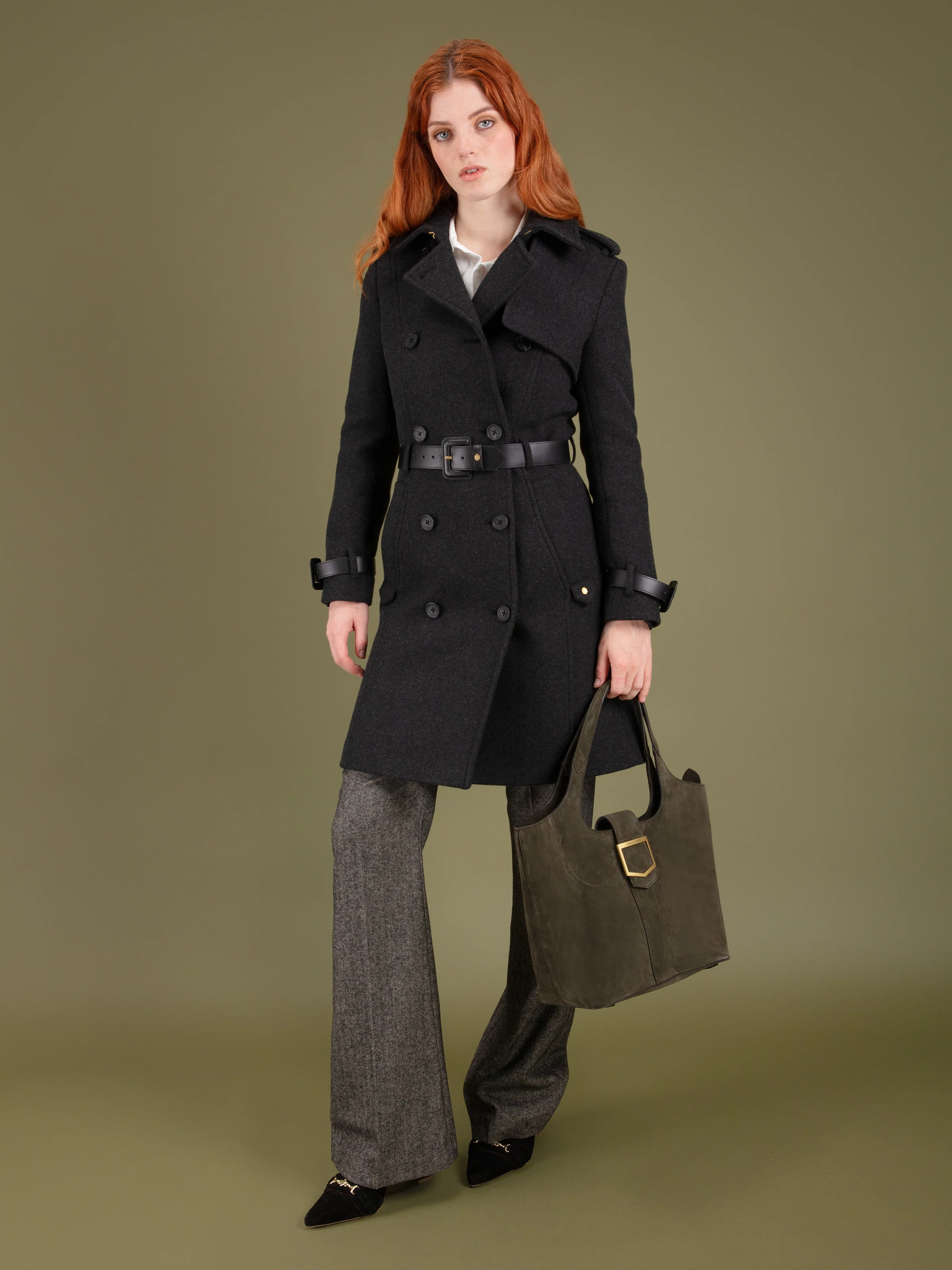 Belmont Tote - Moss Green - Image 6