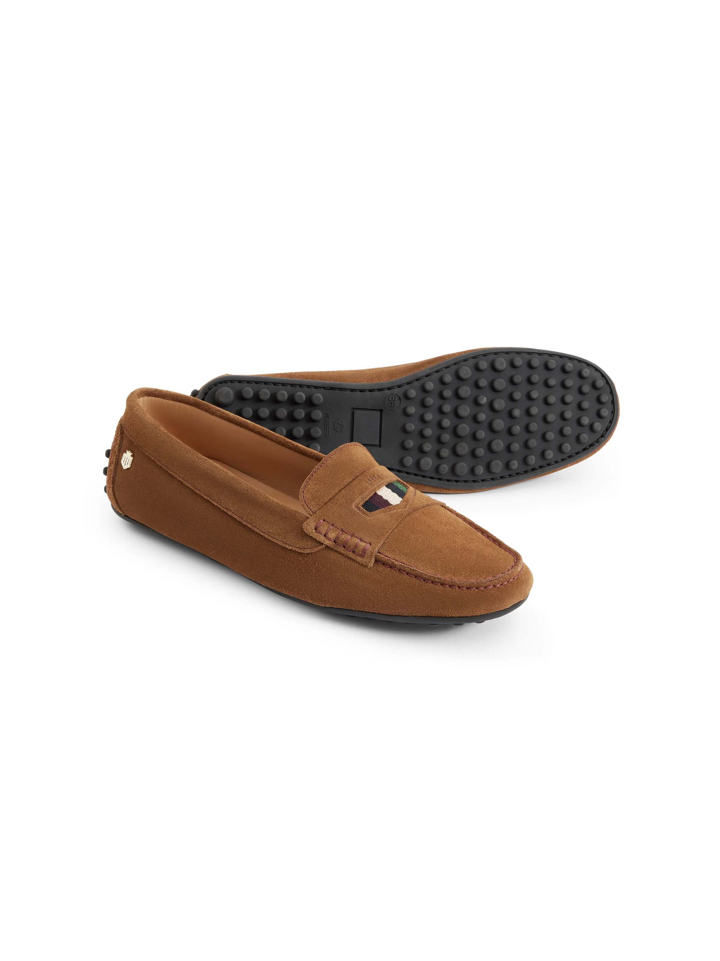Boston Driver - Tan Suede - Image 5