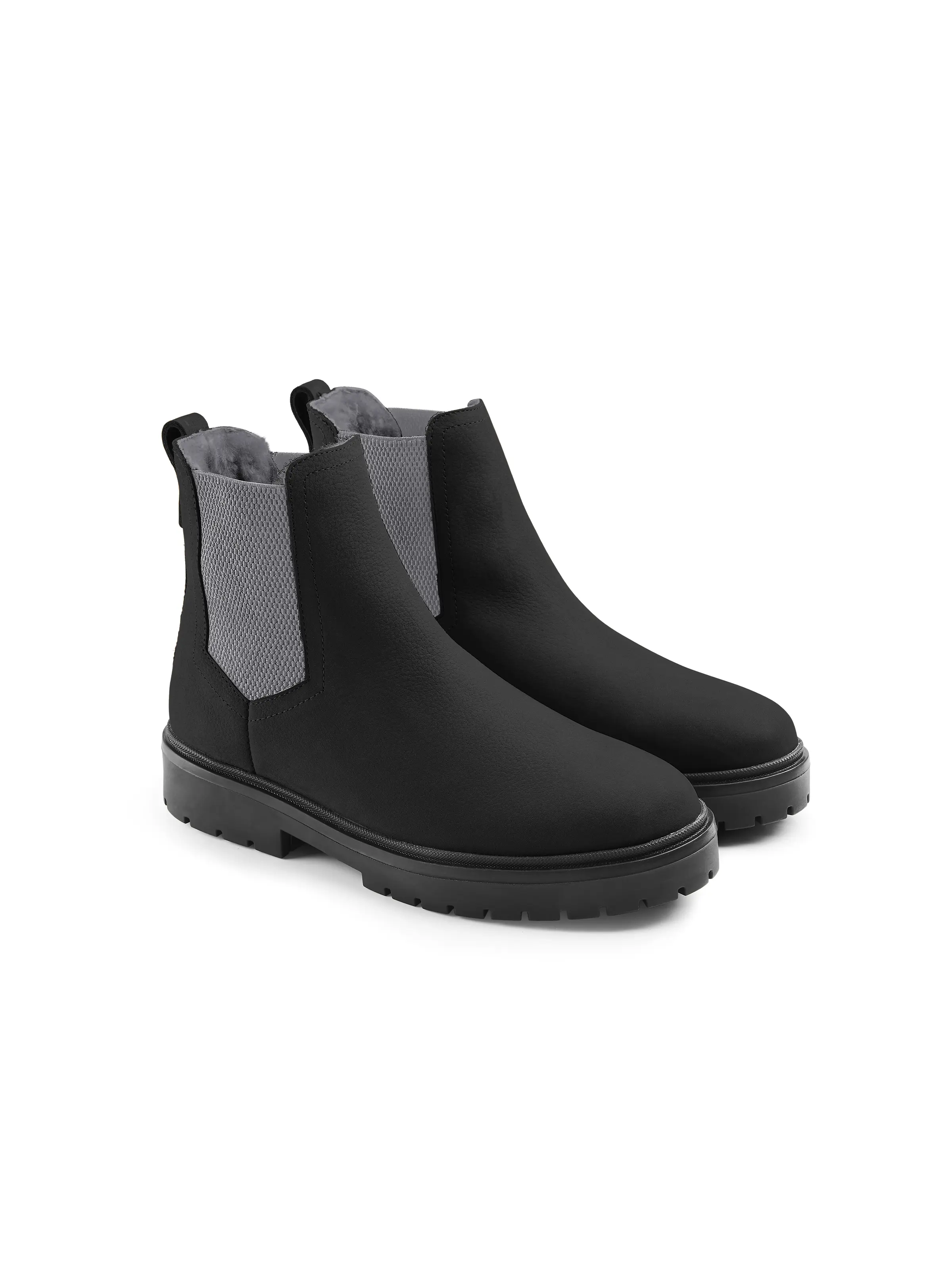 Sheepskin Boudica - Black & Grey - Image 3