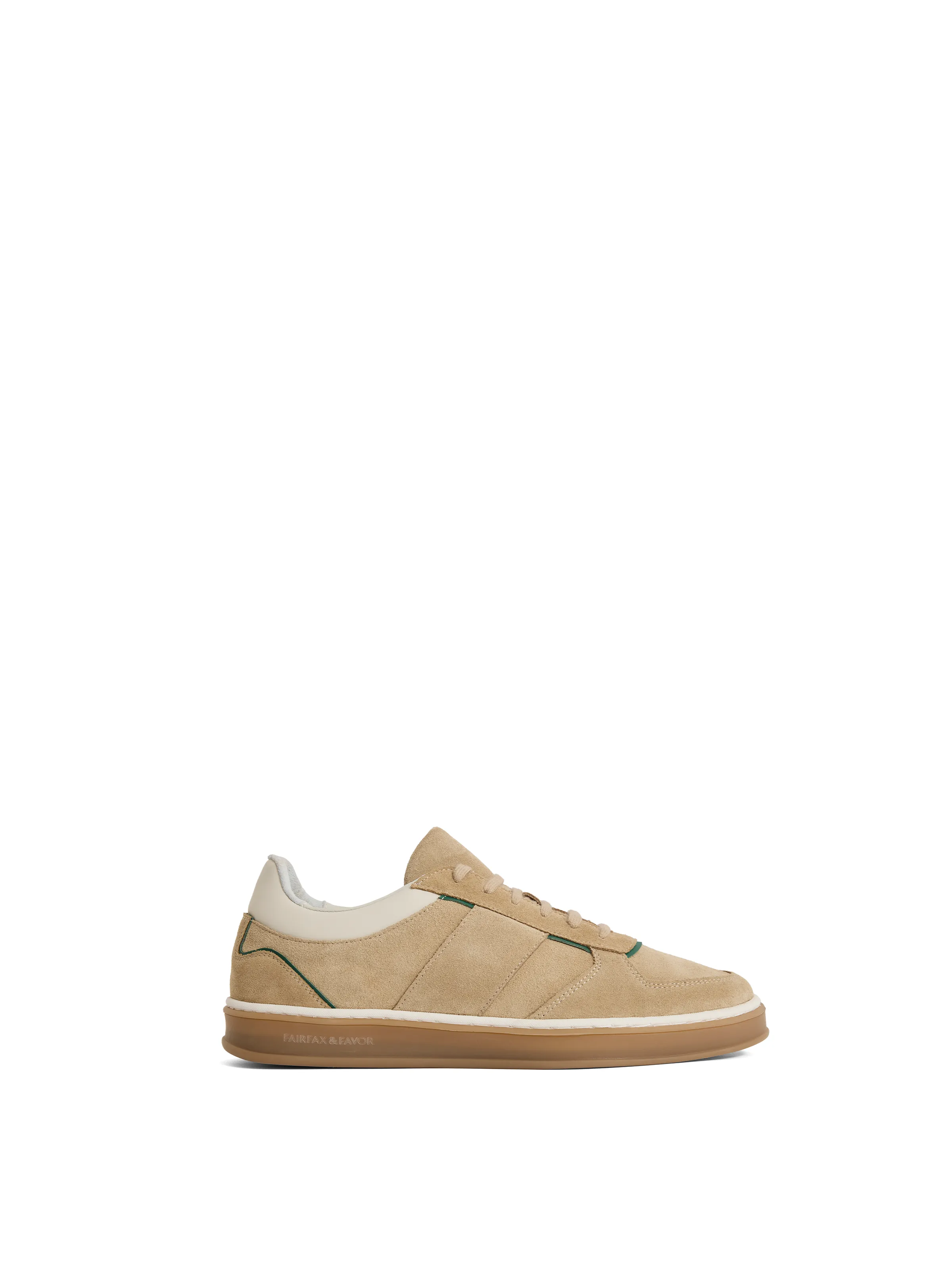 Bourton Trainer - Fawn Suede - Image 2
