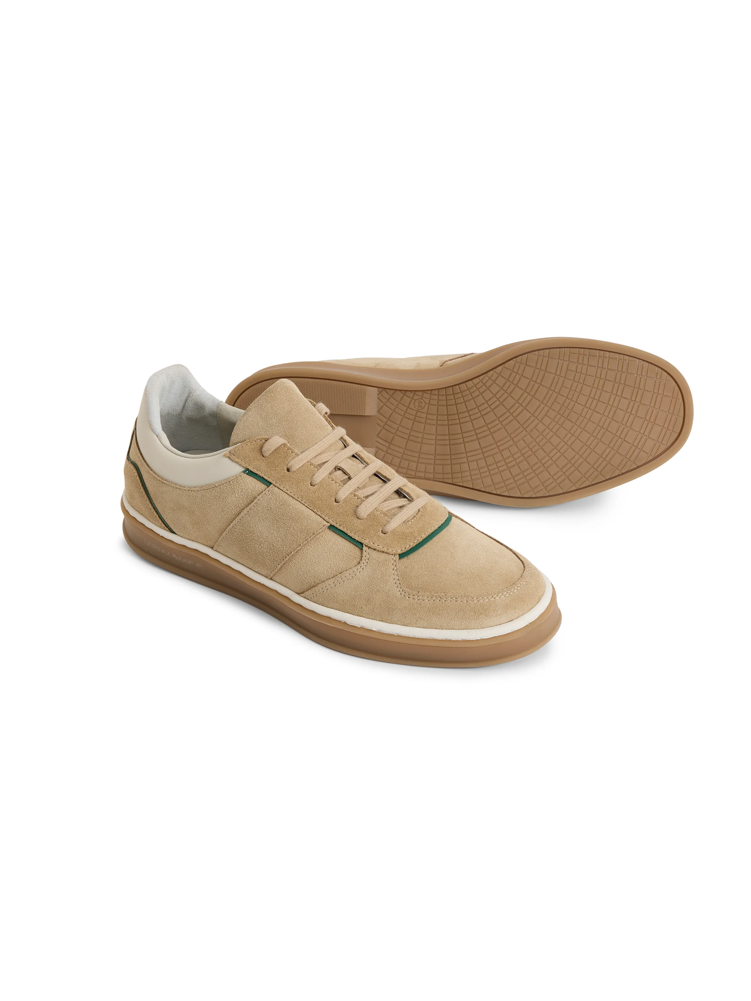 Bourton Trainer - Fawn Suede - Image 4