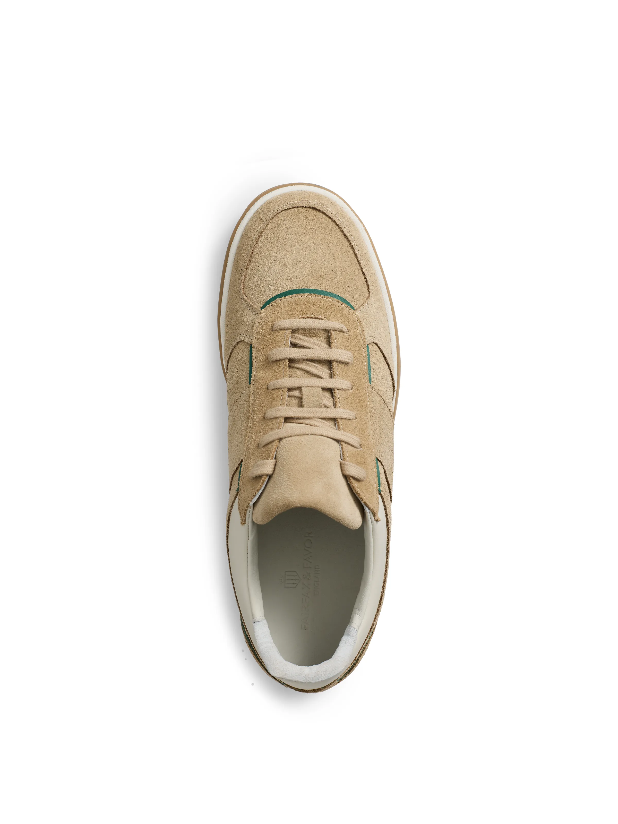 Bourton Trainer - Fawn Suede - Image 5