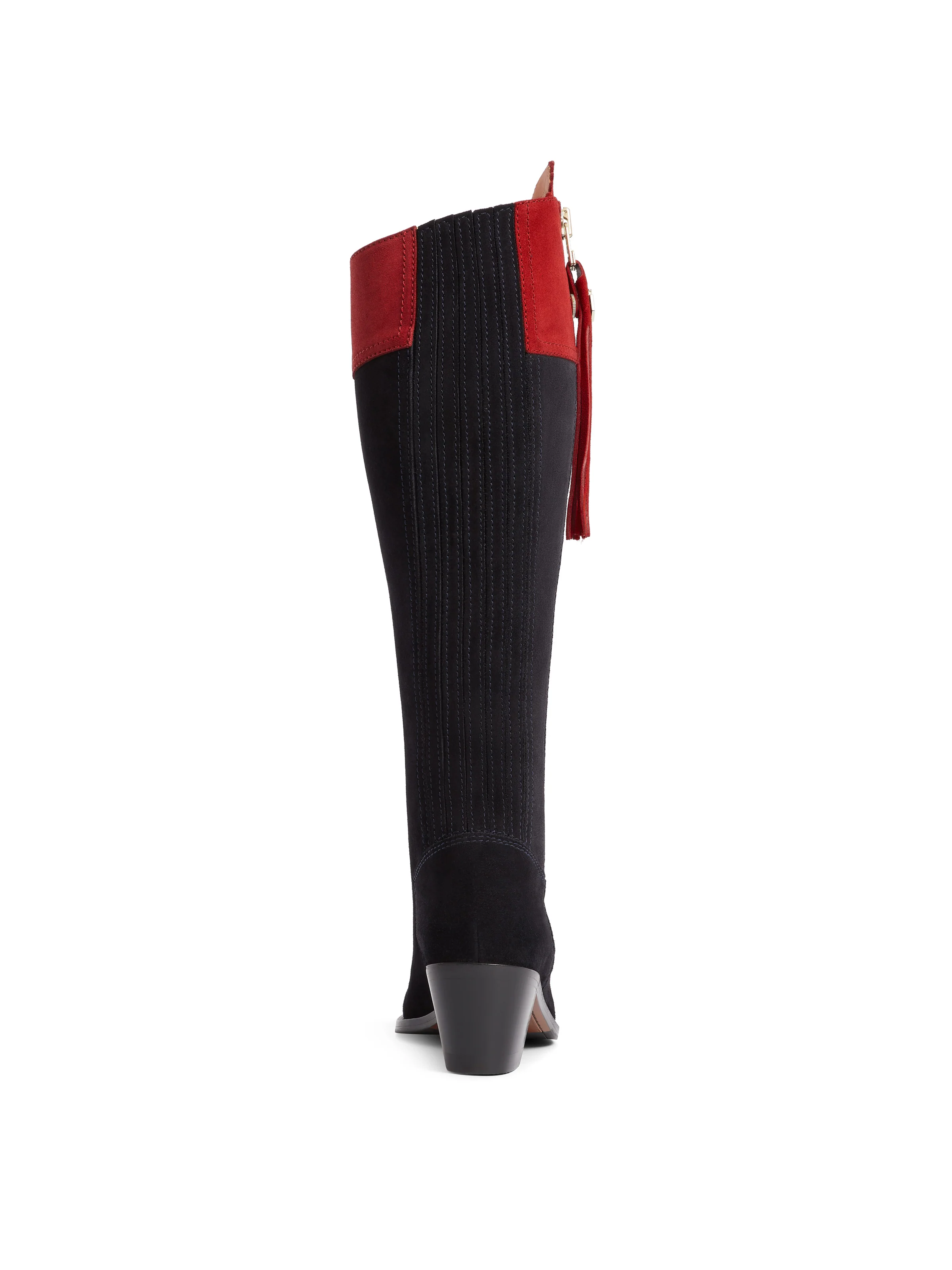 Heeled Regina (Sporting Fit) - British Equestrian Red & Navy - Image 5