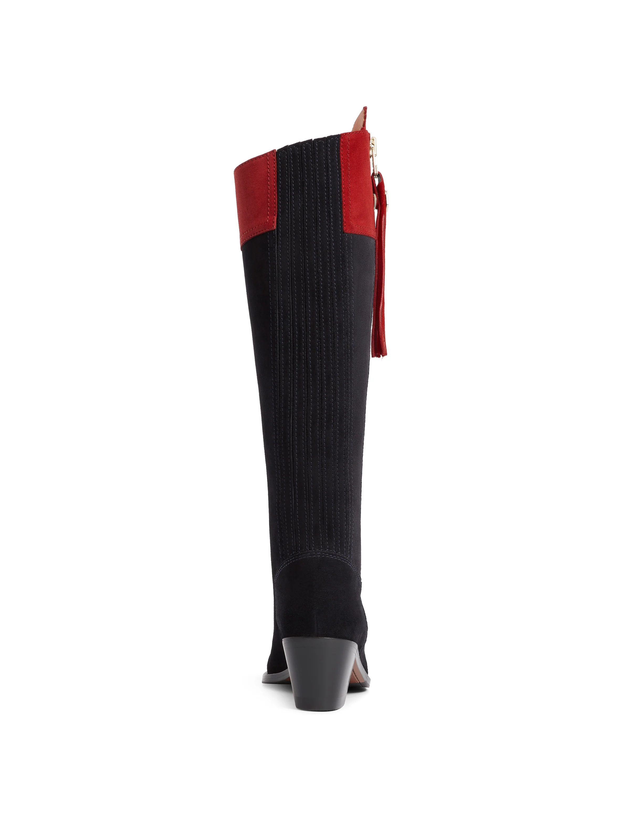 Heeled Regina (Regular Fit) - British Equestrian Red & Navy - Image 5