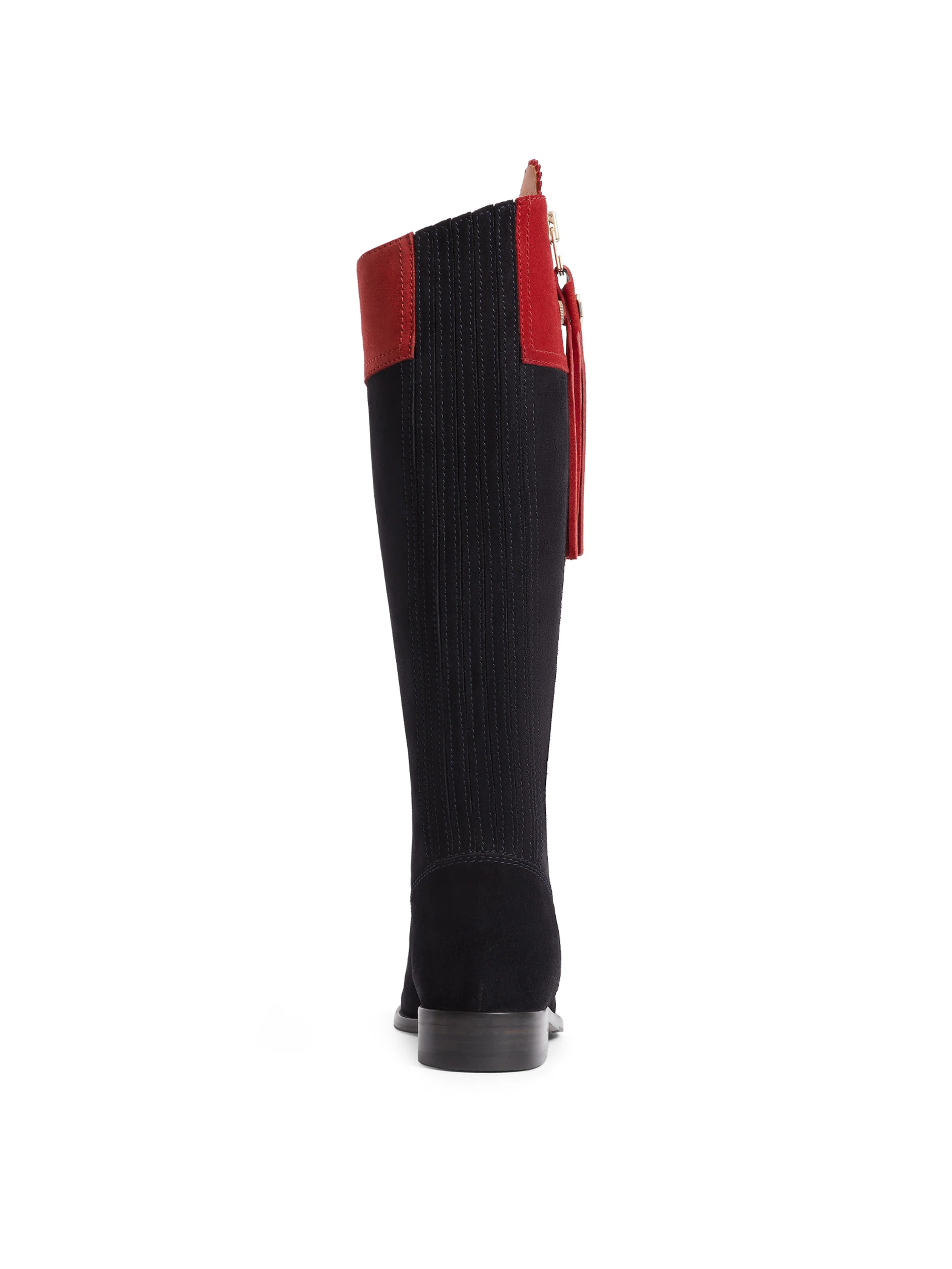 Regina (Narrow Fit) - British Equestrian Red & Navy - Image 3