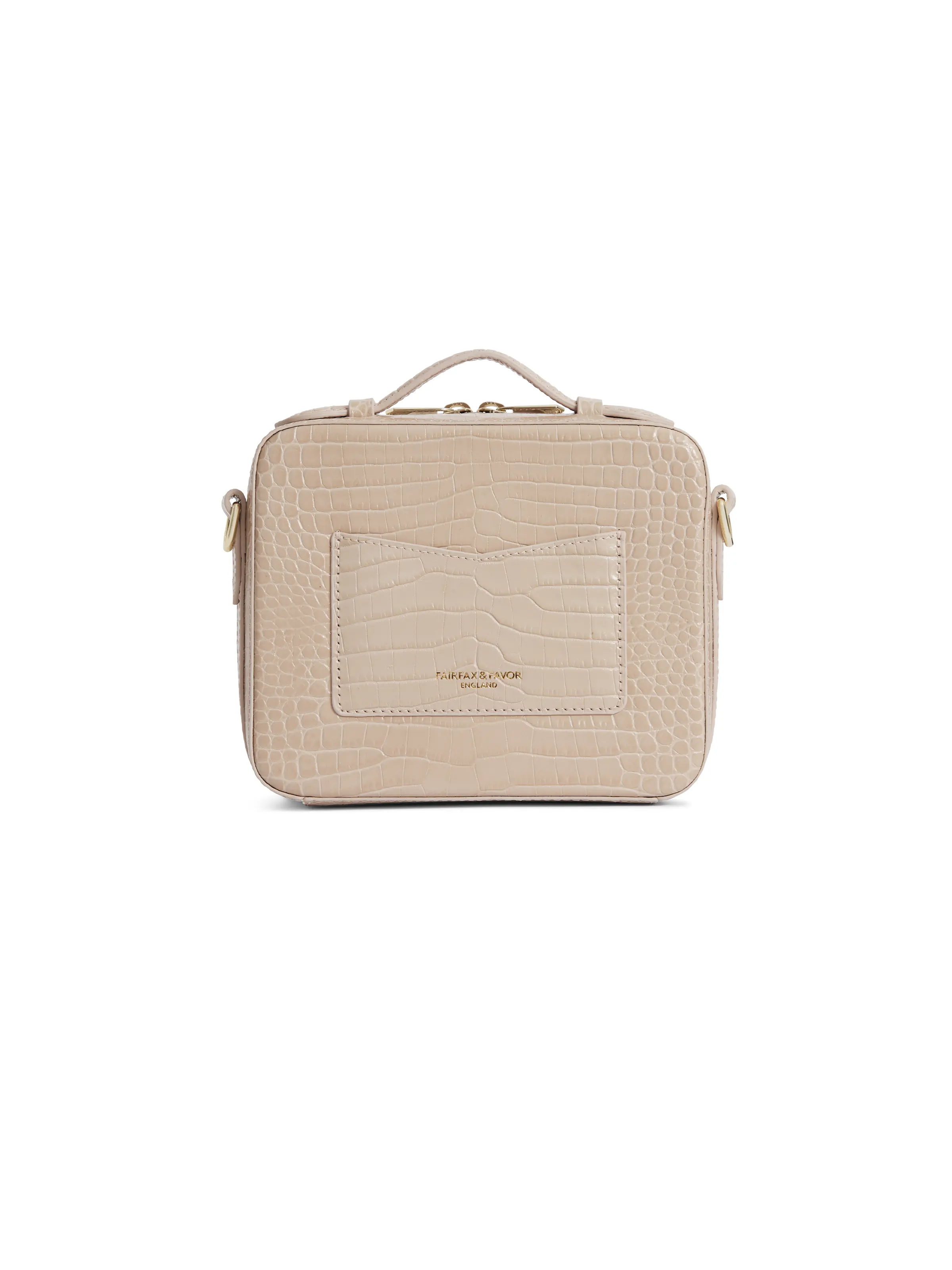 Buckingham - Blush Croc Print Leather - Image 2