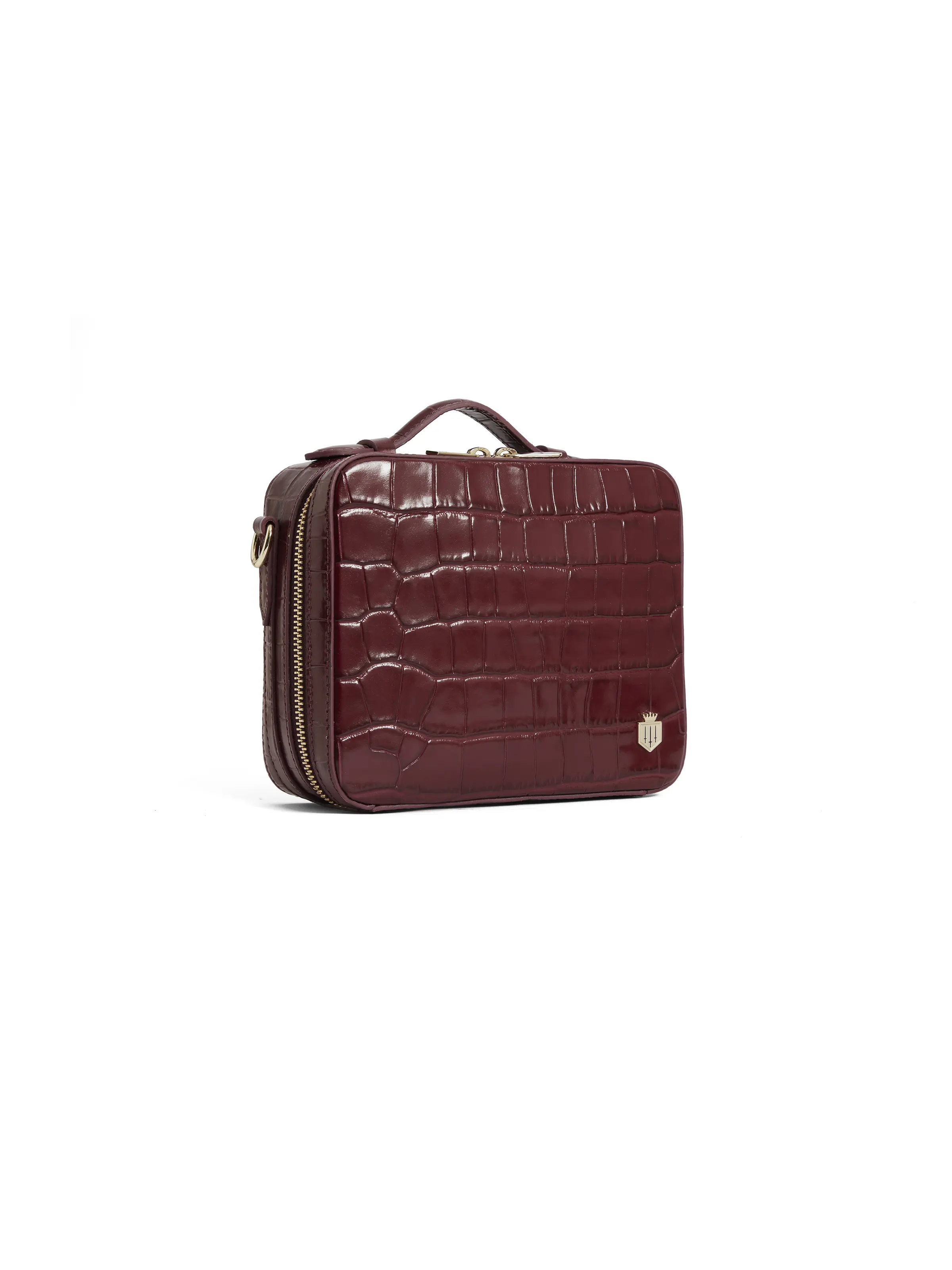 Buckingham - Ruby Croc Print Leather (Limited Edition) - Image 4