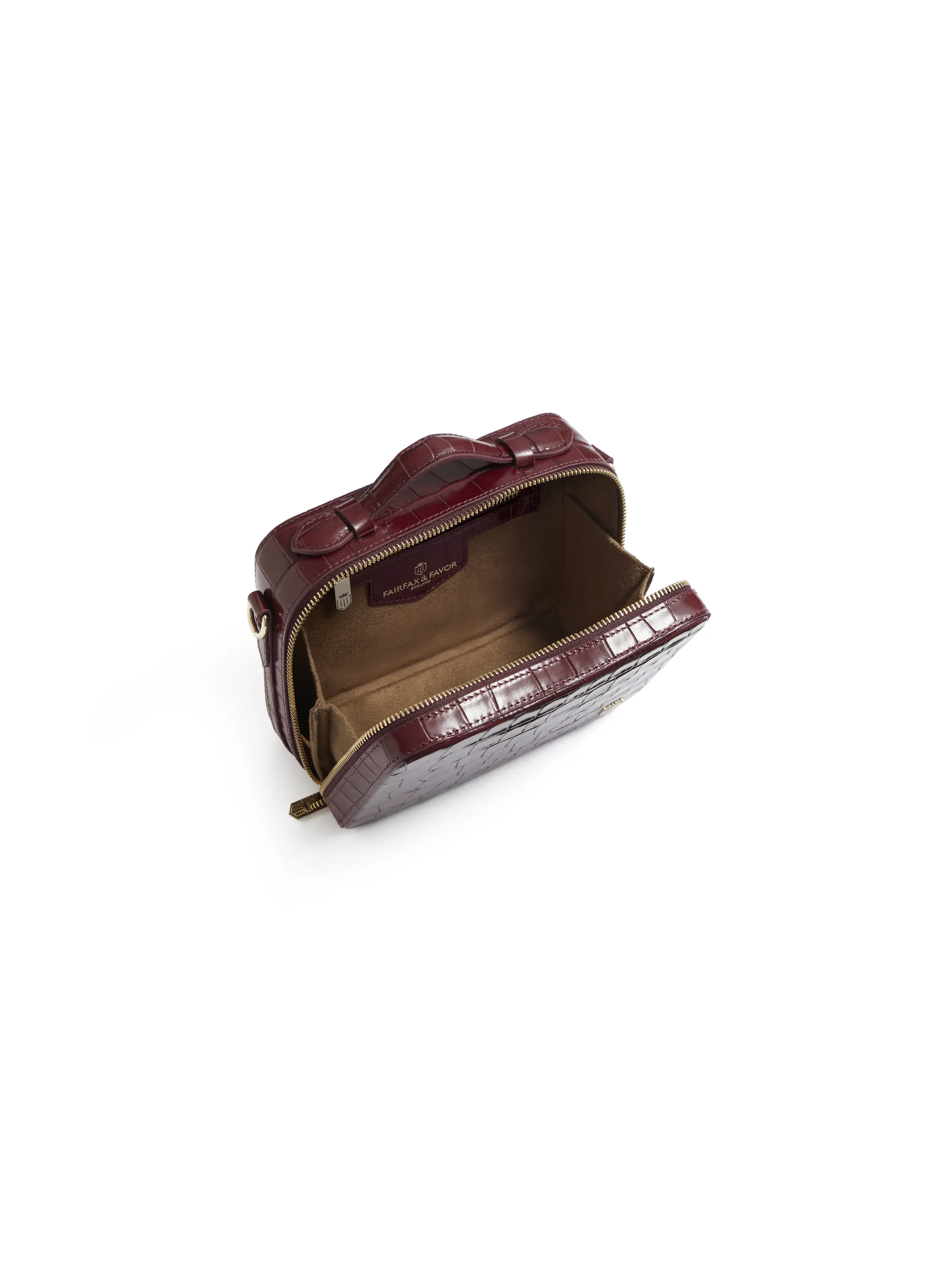Buckingham - Ruby Croc Print Leather (Limited Edition) - Image 5