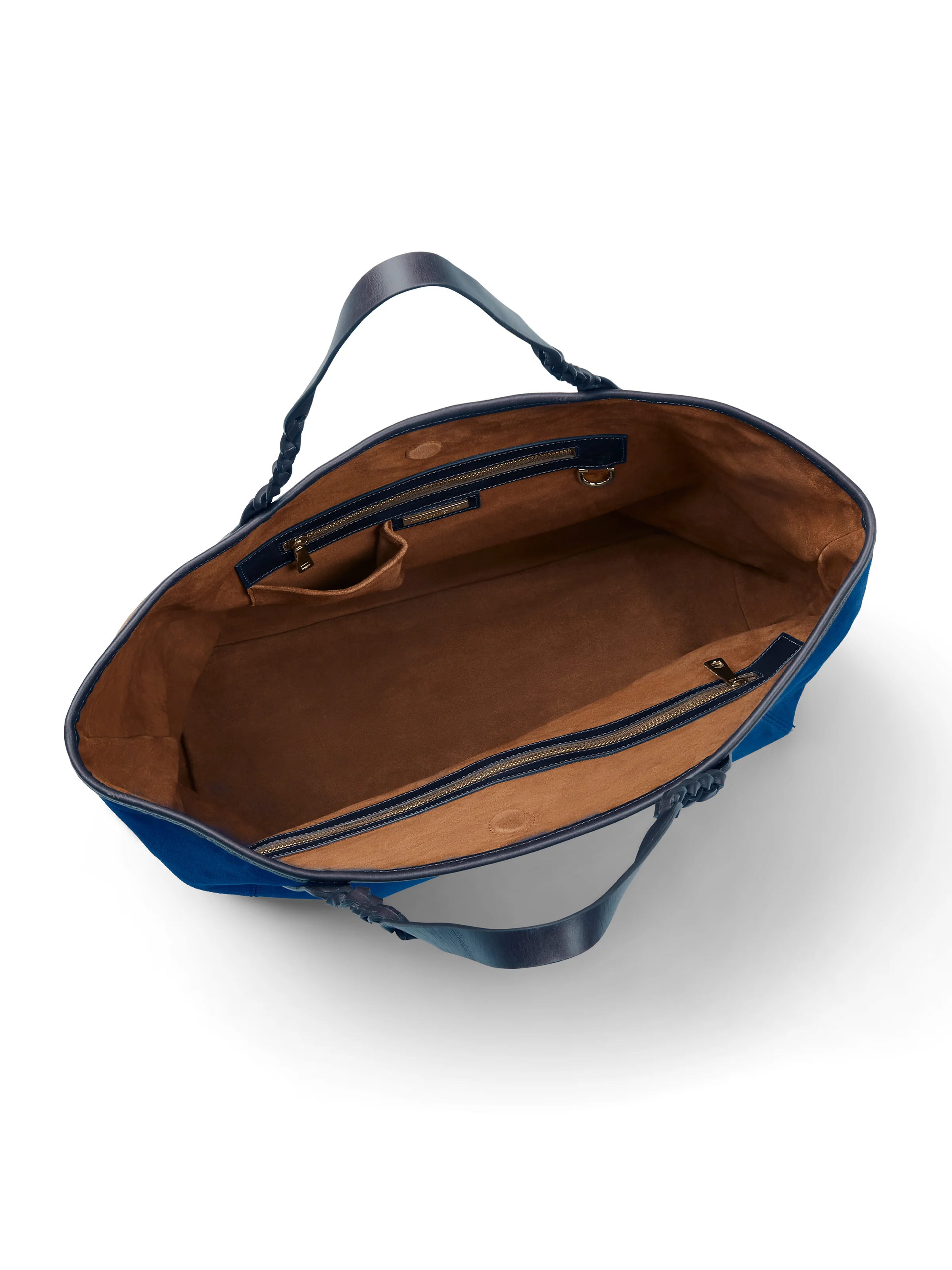 Burford Tote - Porto Blue & Navy - Image 4