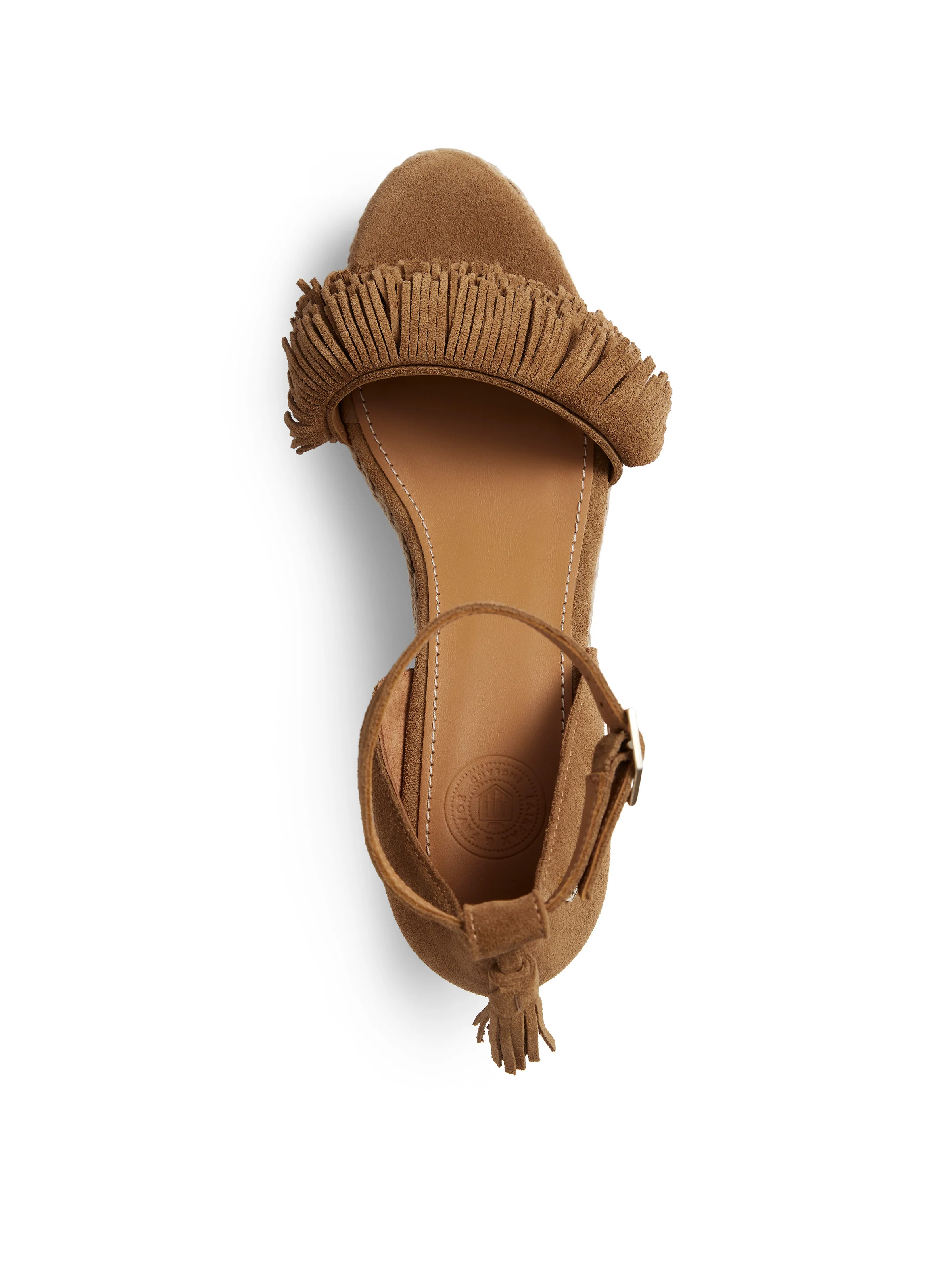 Capri Wedge - Tan Suede - Image 3