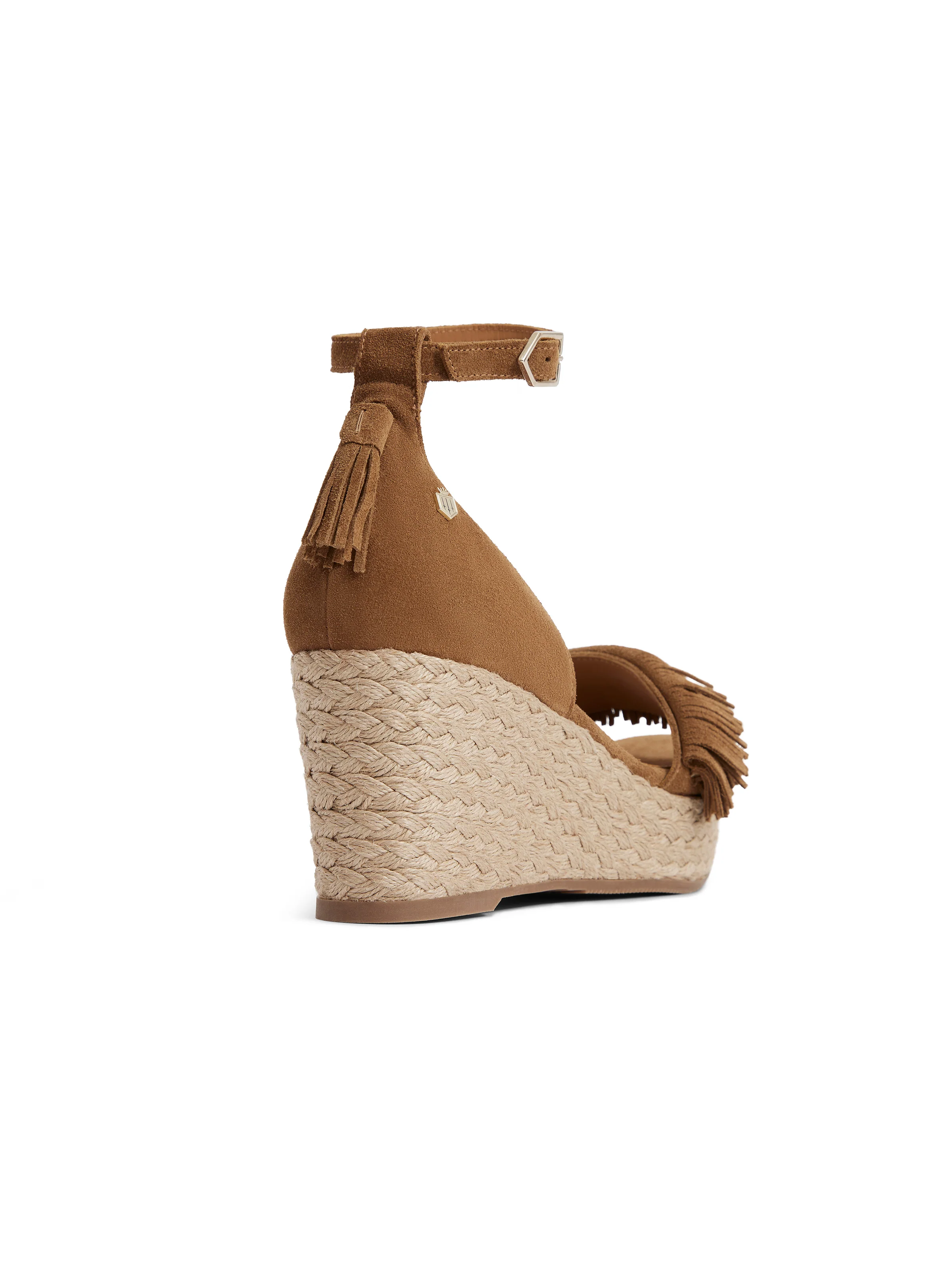 Capri Wedge - Tan Suede - Image 4