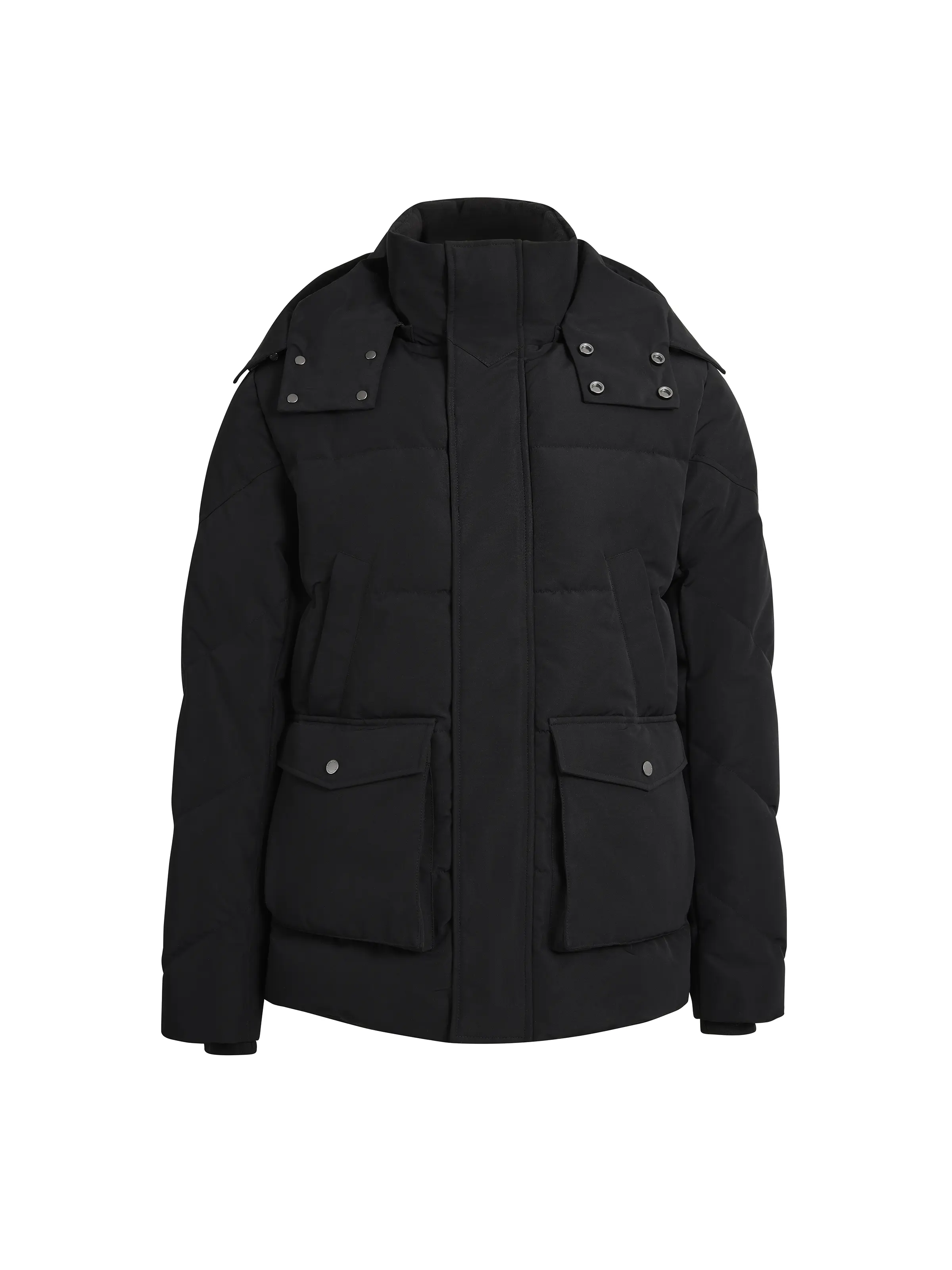 Charlie Padded Jacket - Black - Image 2