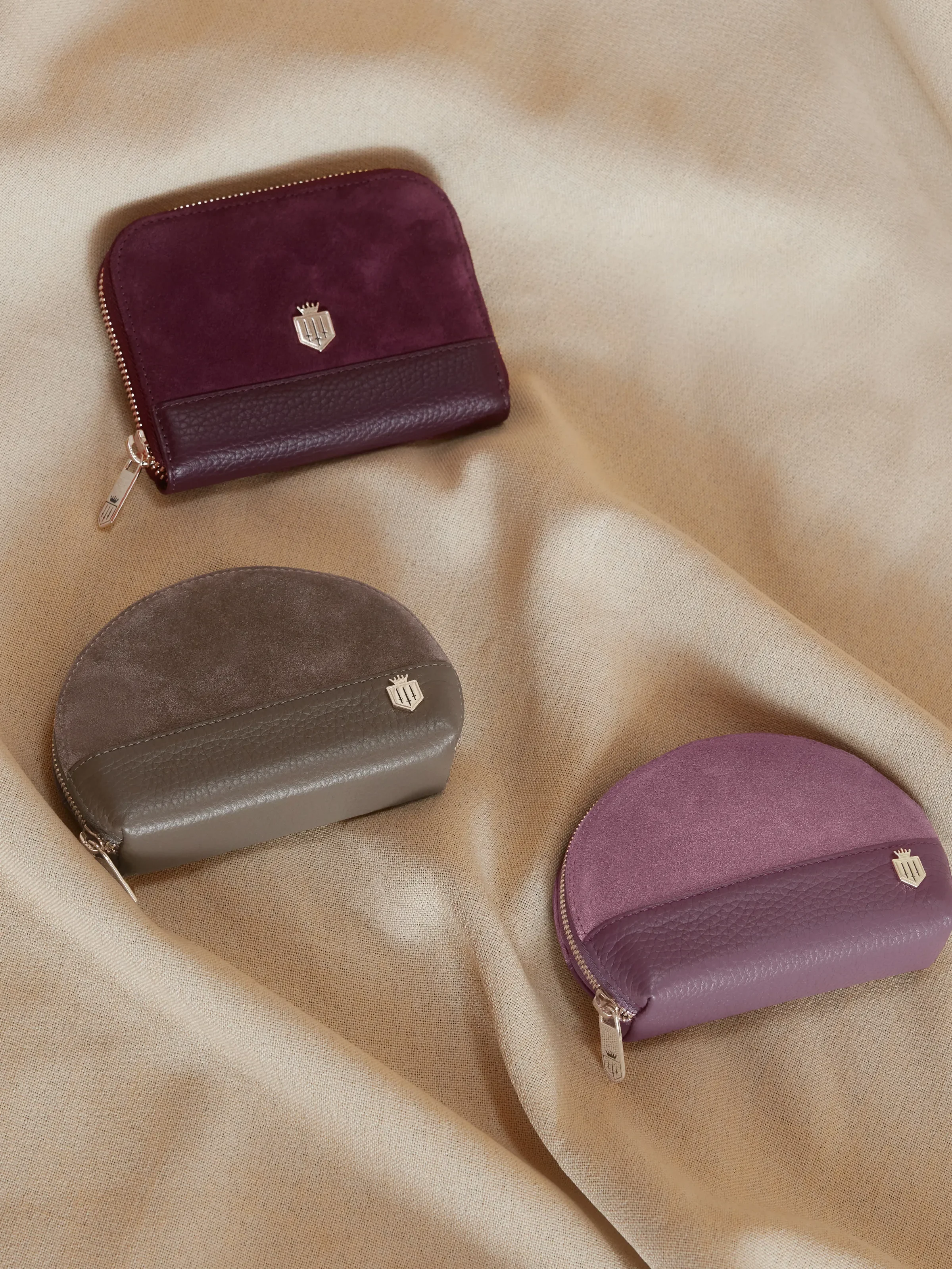 Chiltern Coin Purse - Heather Suede - Image 2