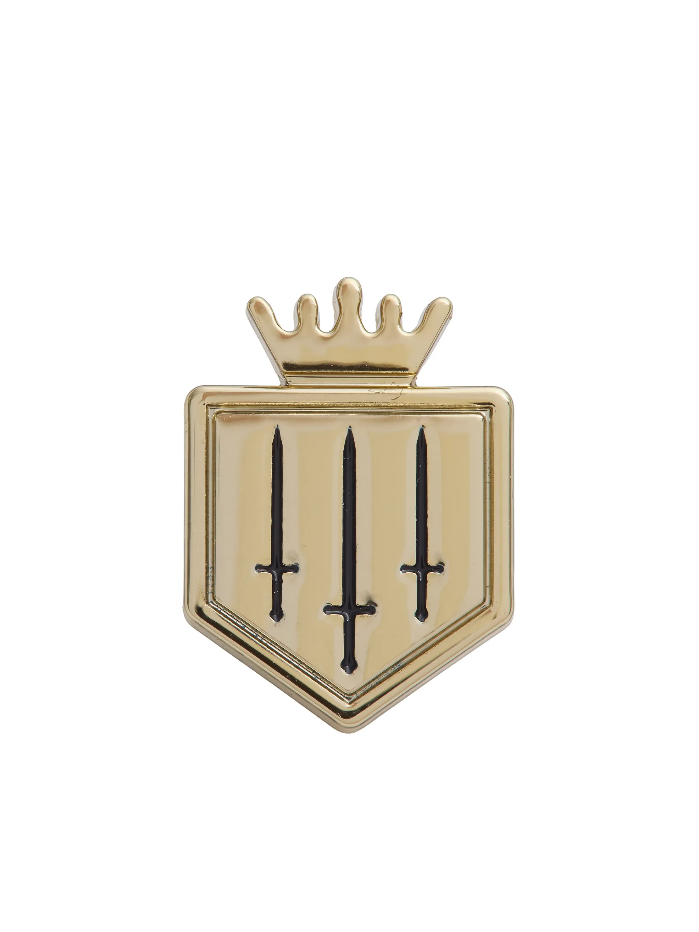 Replacement Mini Shield - Shiny Light Gold - Image 2