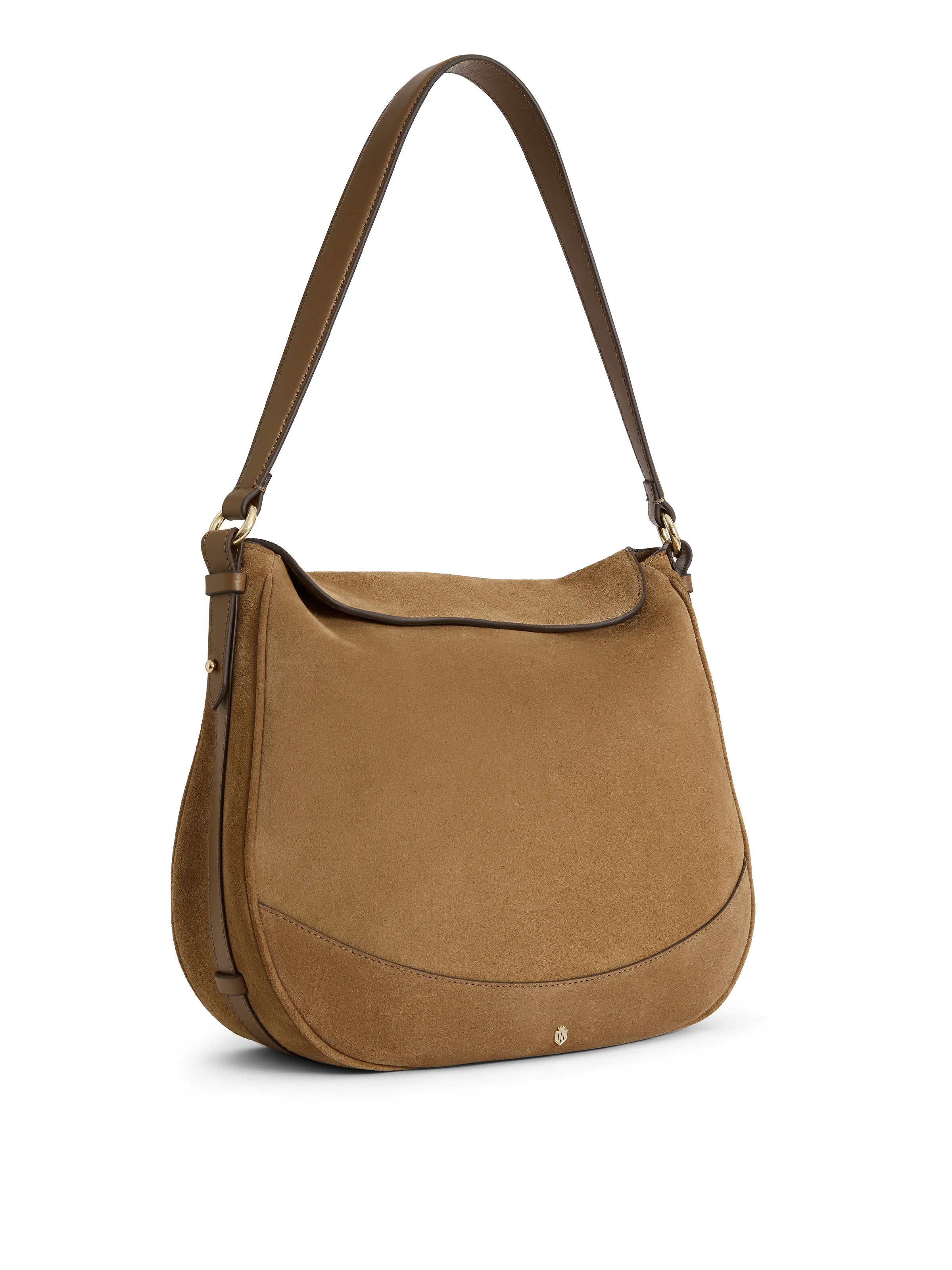 Dartmoor Hobo Bag - Tan Suede - Image 3