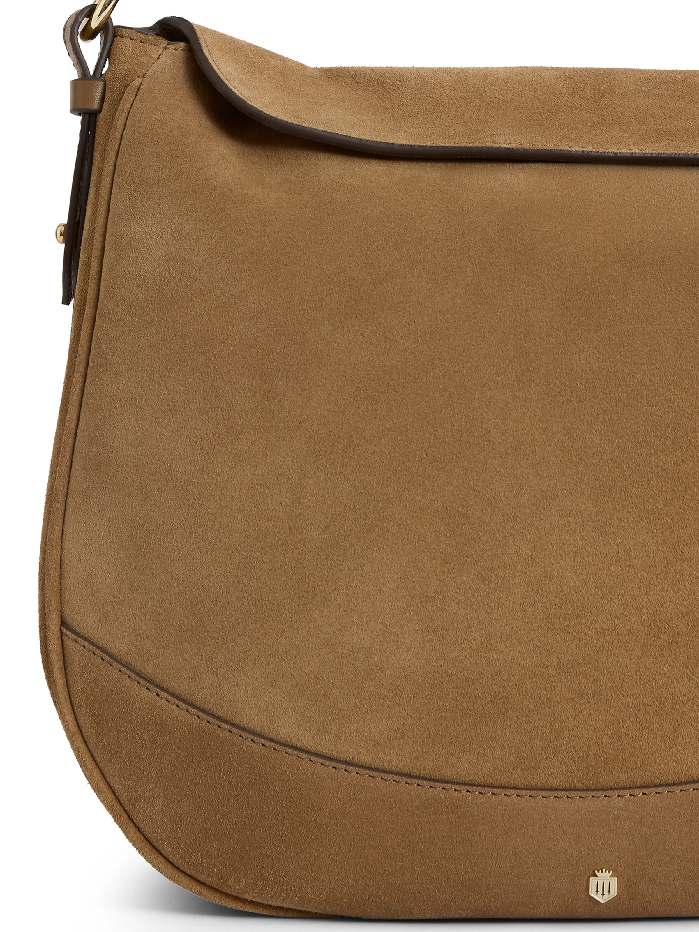 Dartmoor Hobo Bag - Tan Suede - Image 5