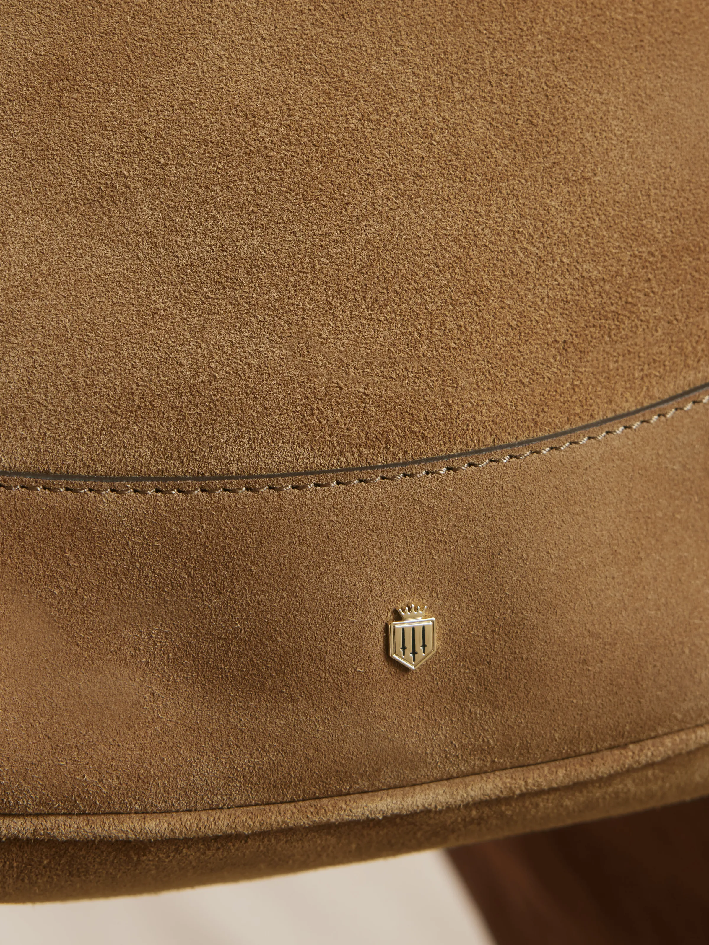 Dartmoor Hobo Bag - Tan Suede - Image 6