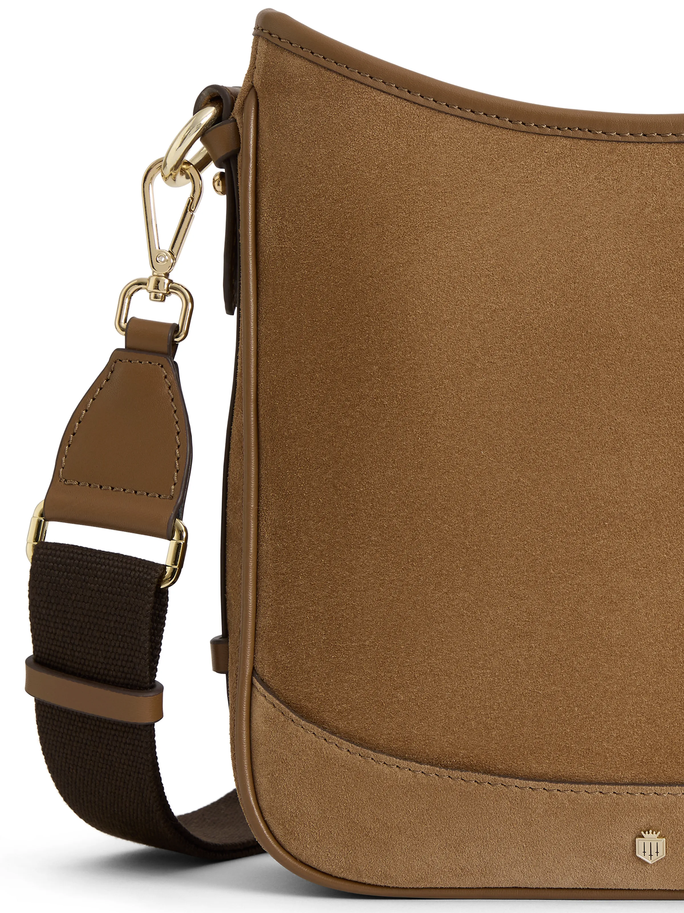 Dartmoor Messenger Bag - Tan Suede - Image 6