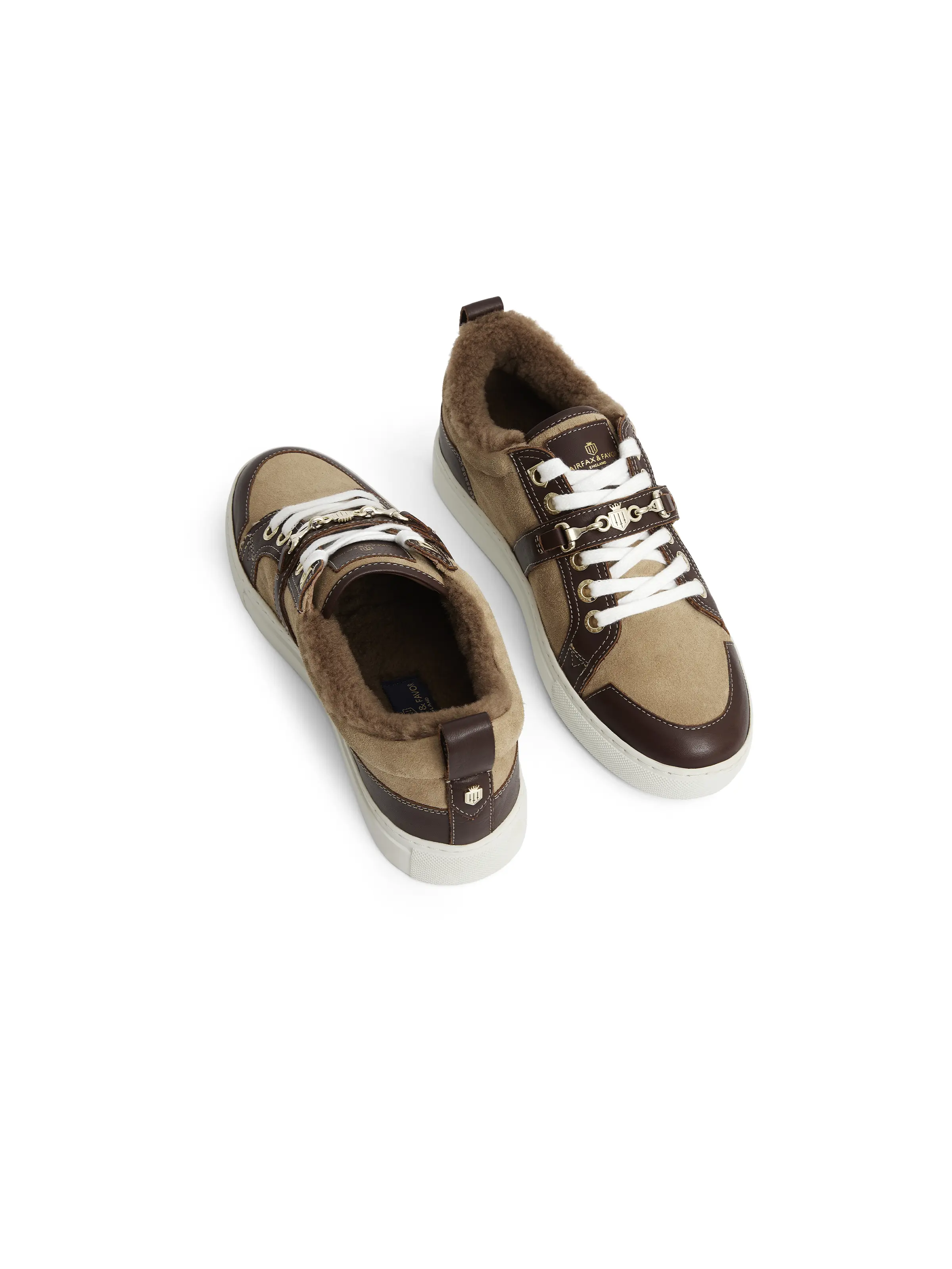 Edinburgh Trainer - Caramel Suede - Image 5