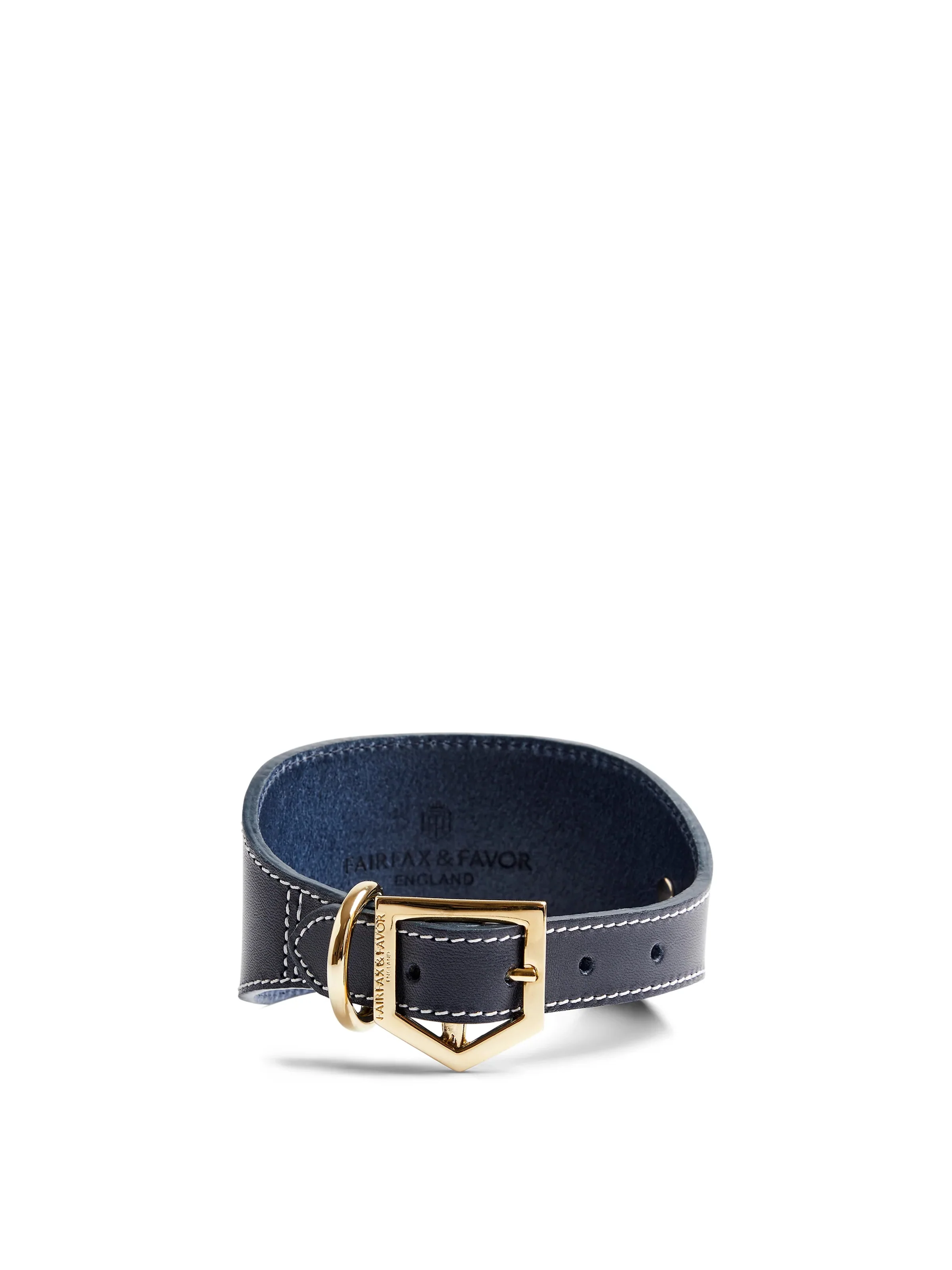 Fig Whippet Dog Collar - Navy - Image 4