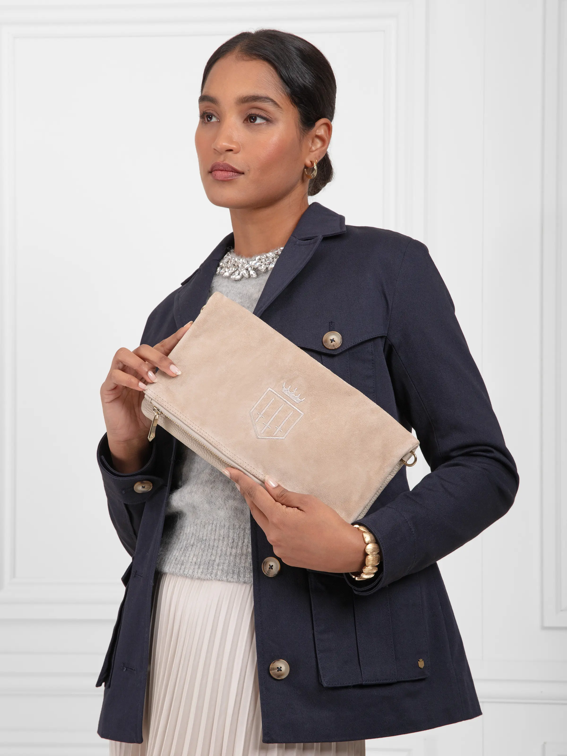 Finsbury Clutch - Stone - Image 2