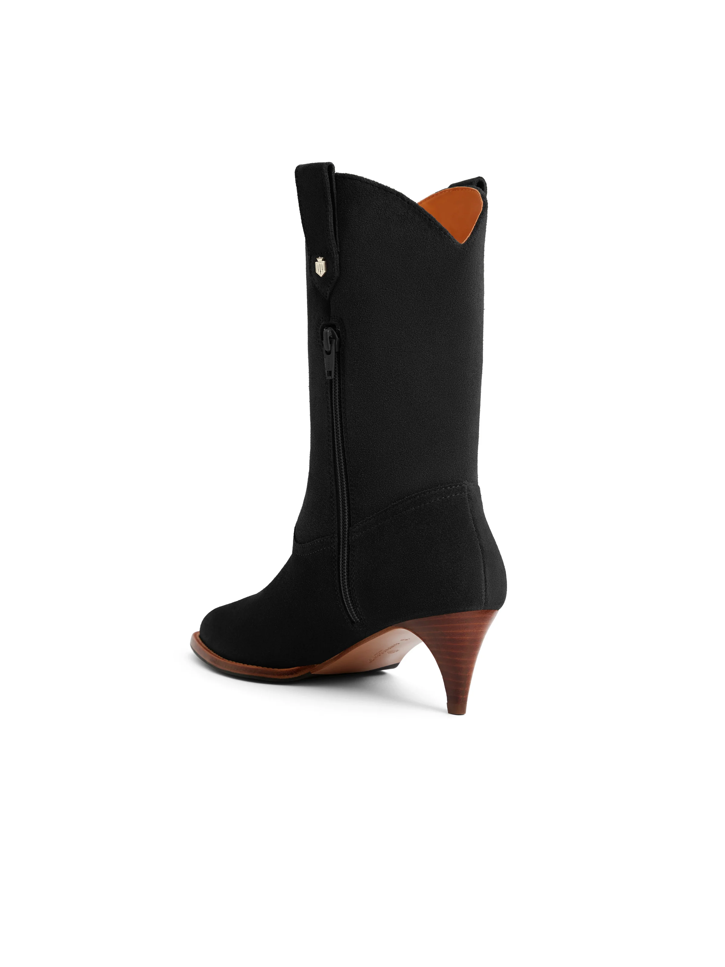Georgia - Black Suede - Image 3