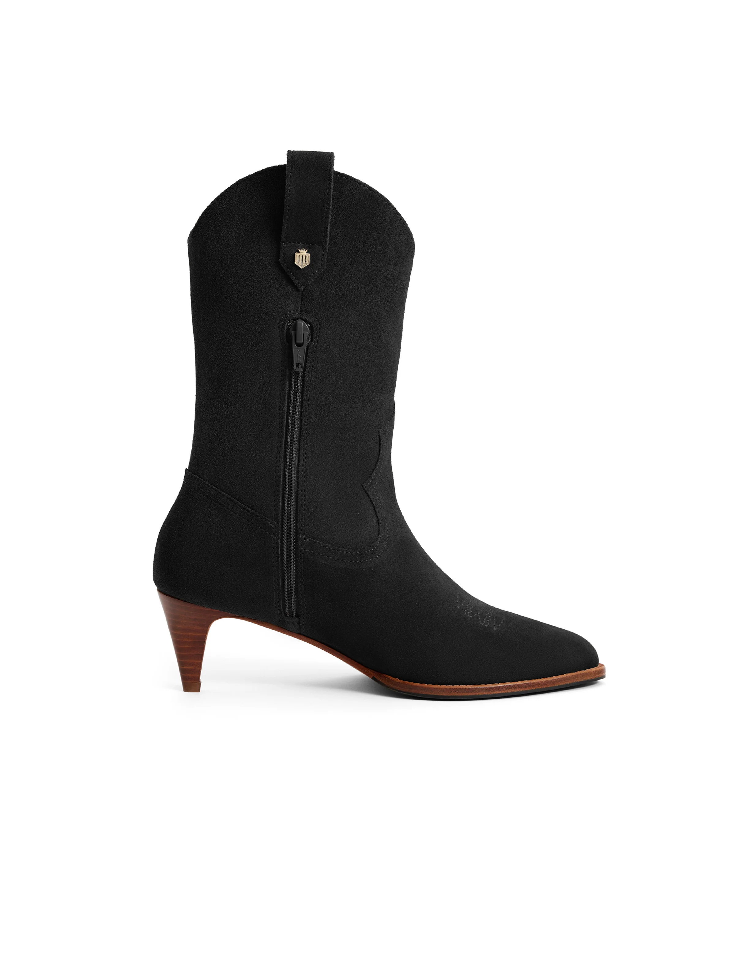 Georgia - Black Suede - Image 4