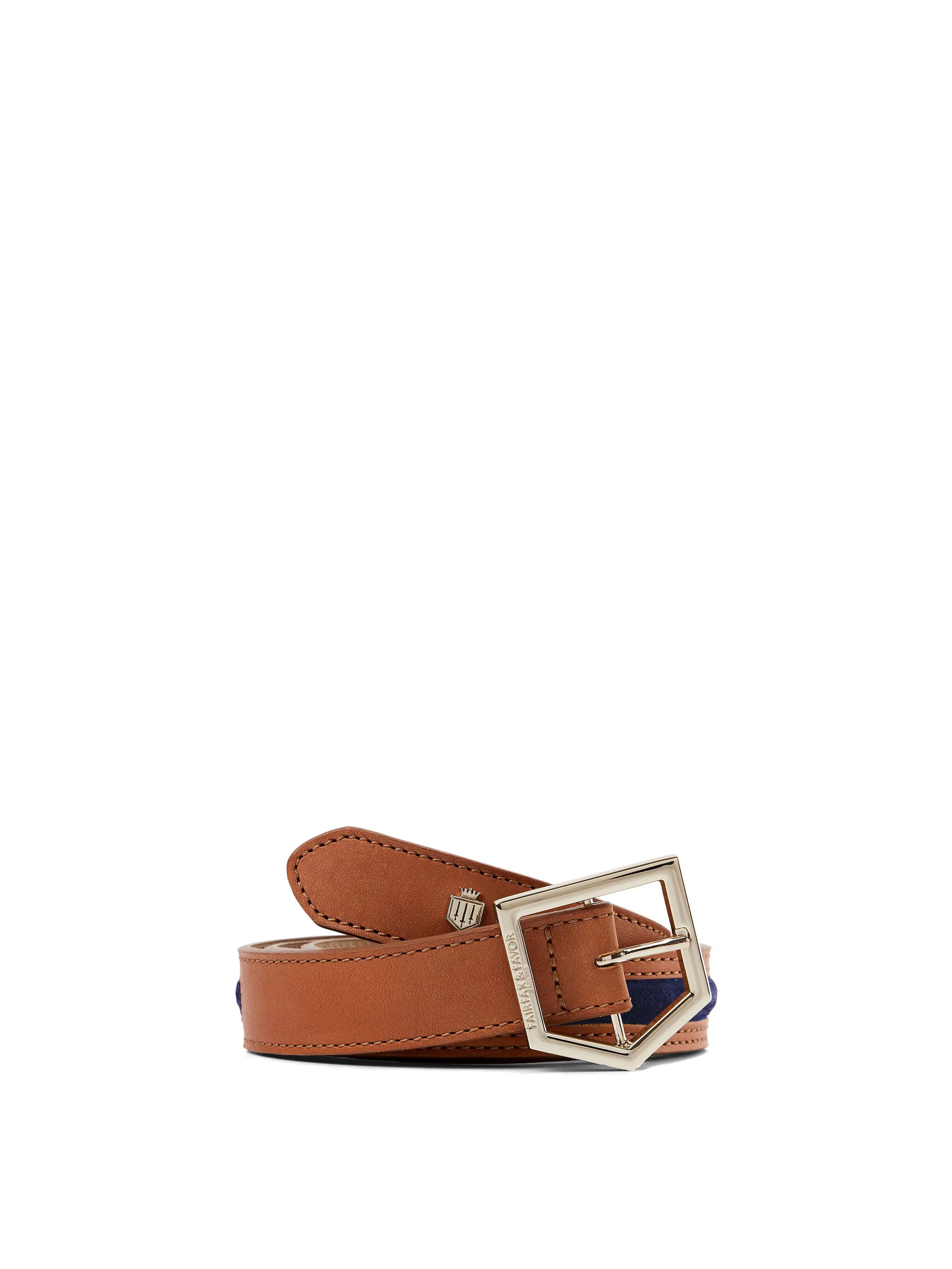 Hampton Belt - Tan & Navy - Image 3