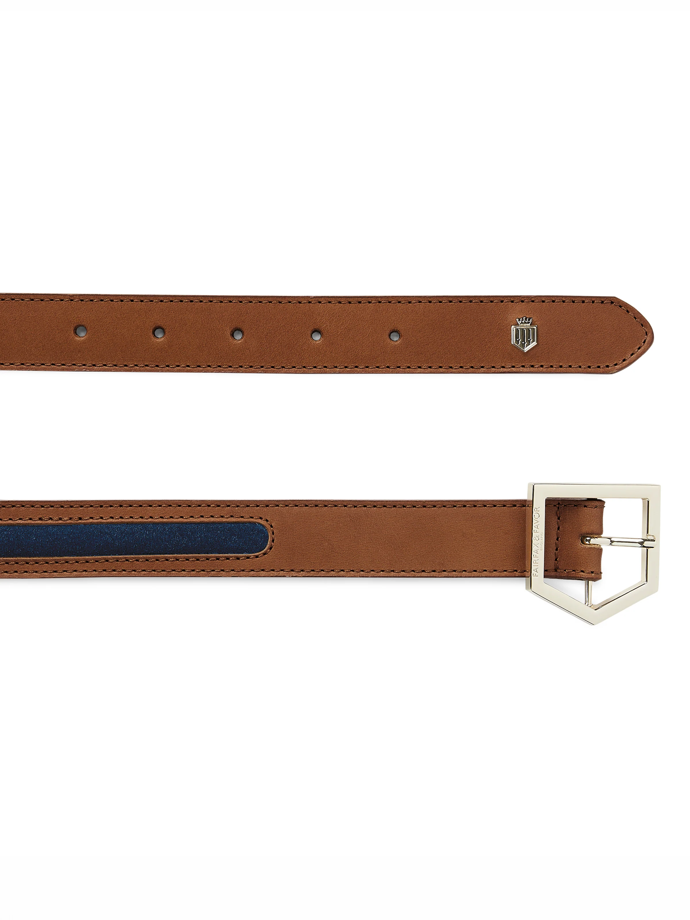 Hampton Belt - Tan & Navy - Image 4