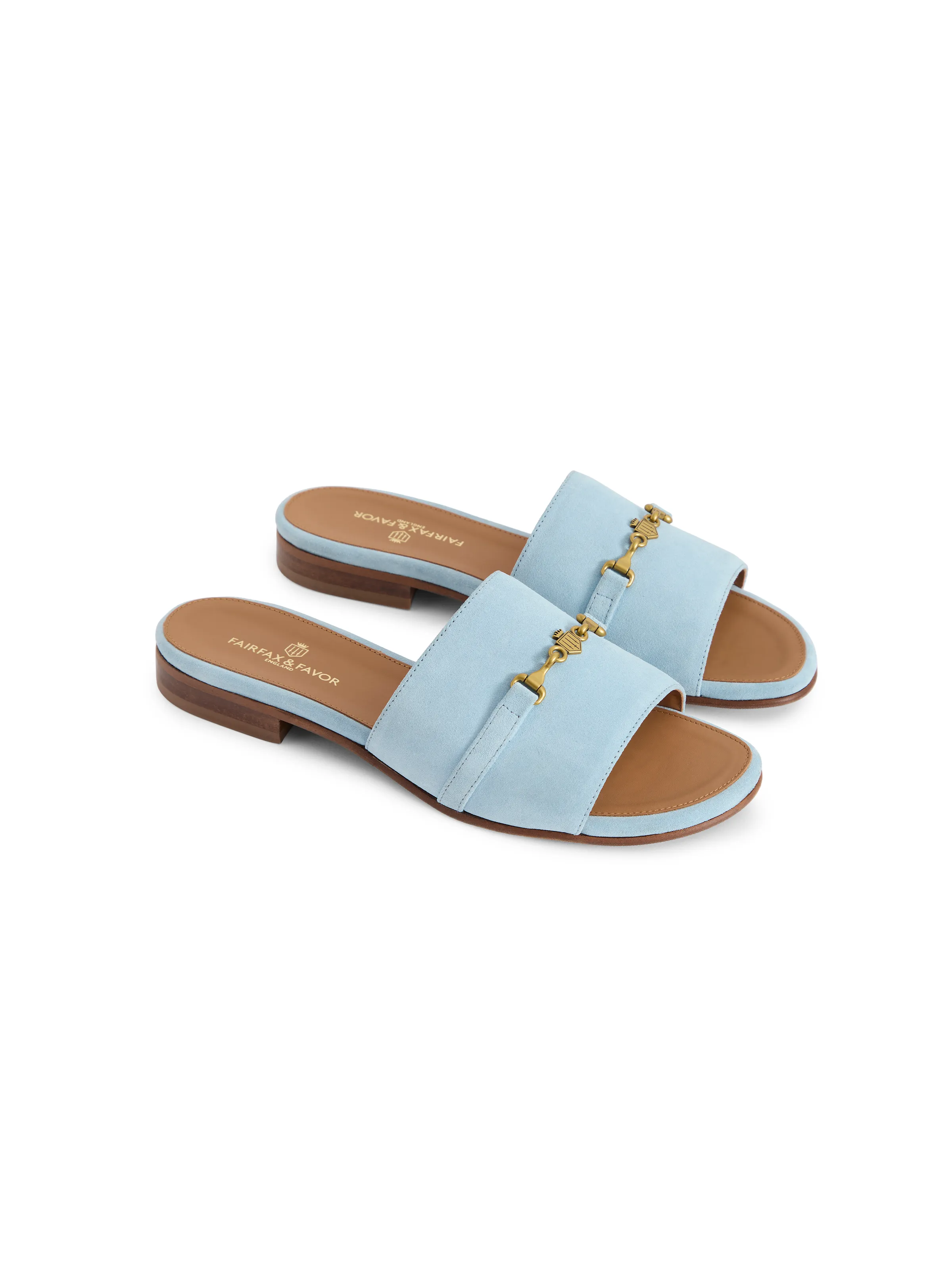 Heacham Sandal - Sky Blue Suede - Image 3