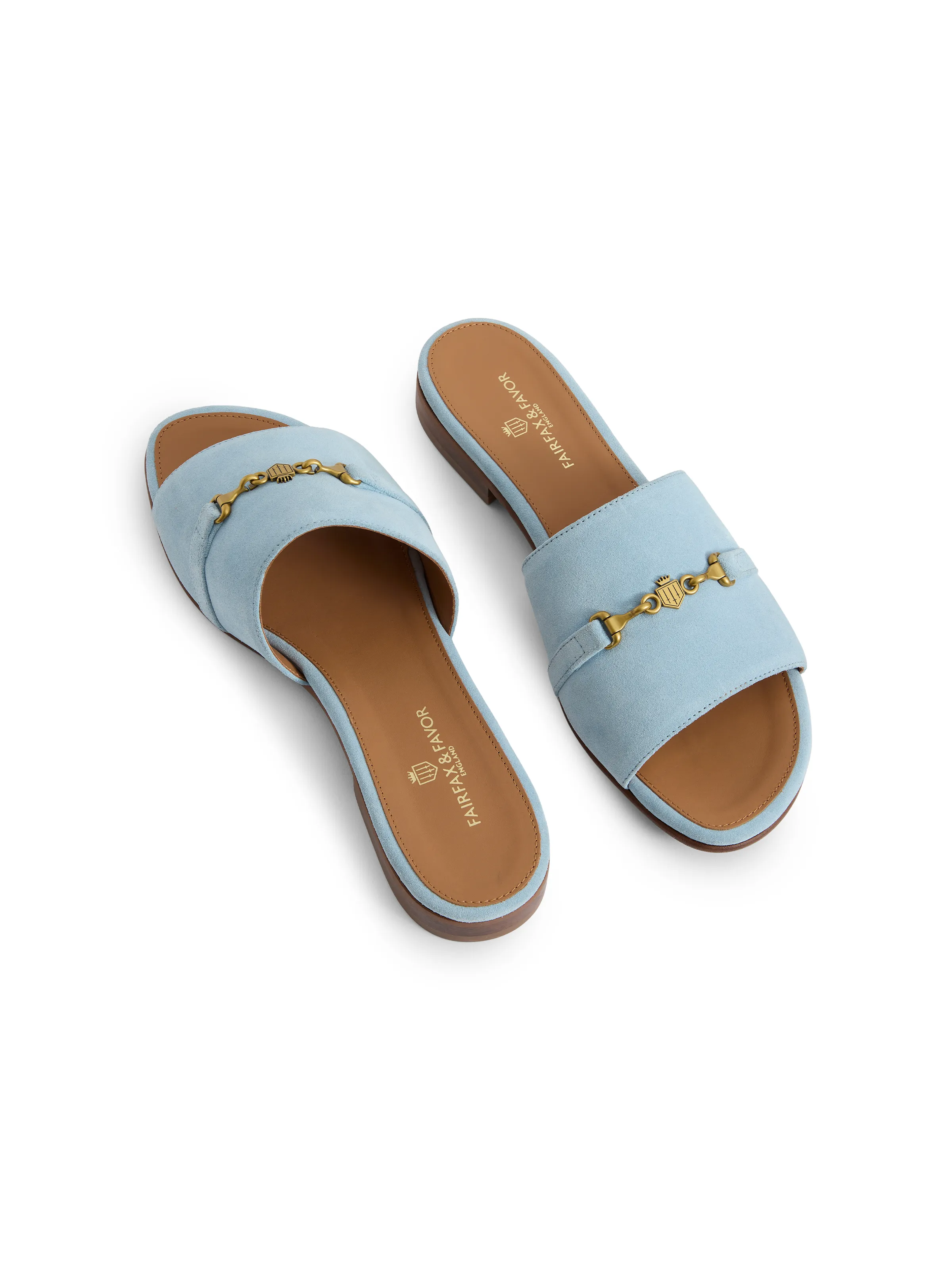 Heacham Sandal - Sky Blue Suede - Image 5