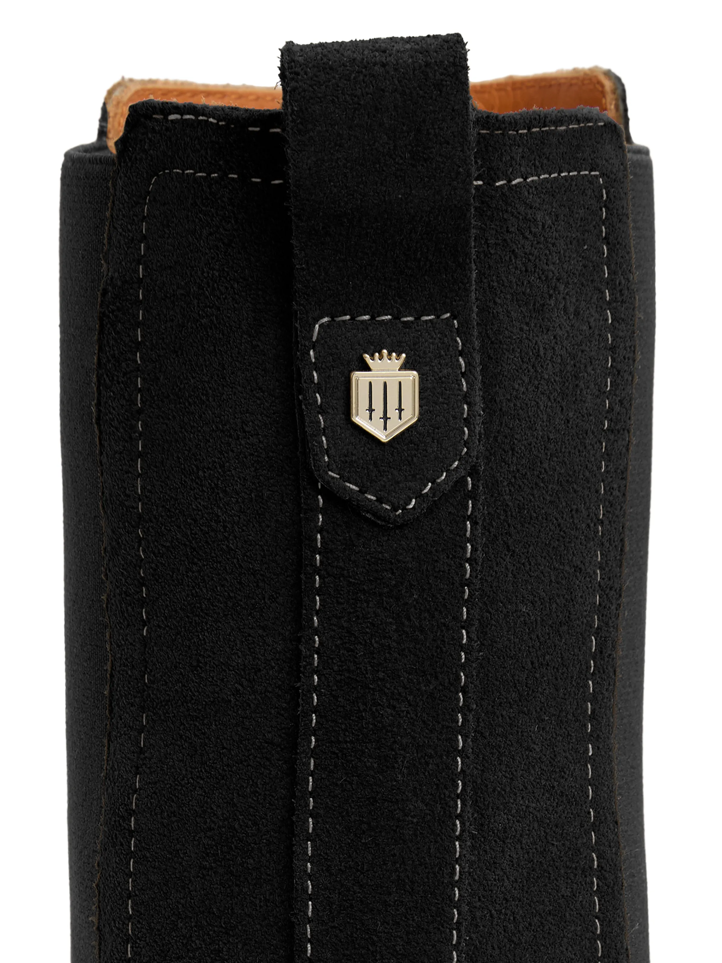 Heeled Boudica - Black Suede - Image 5