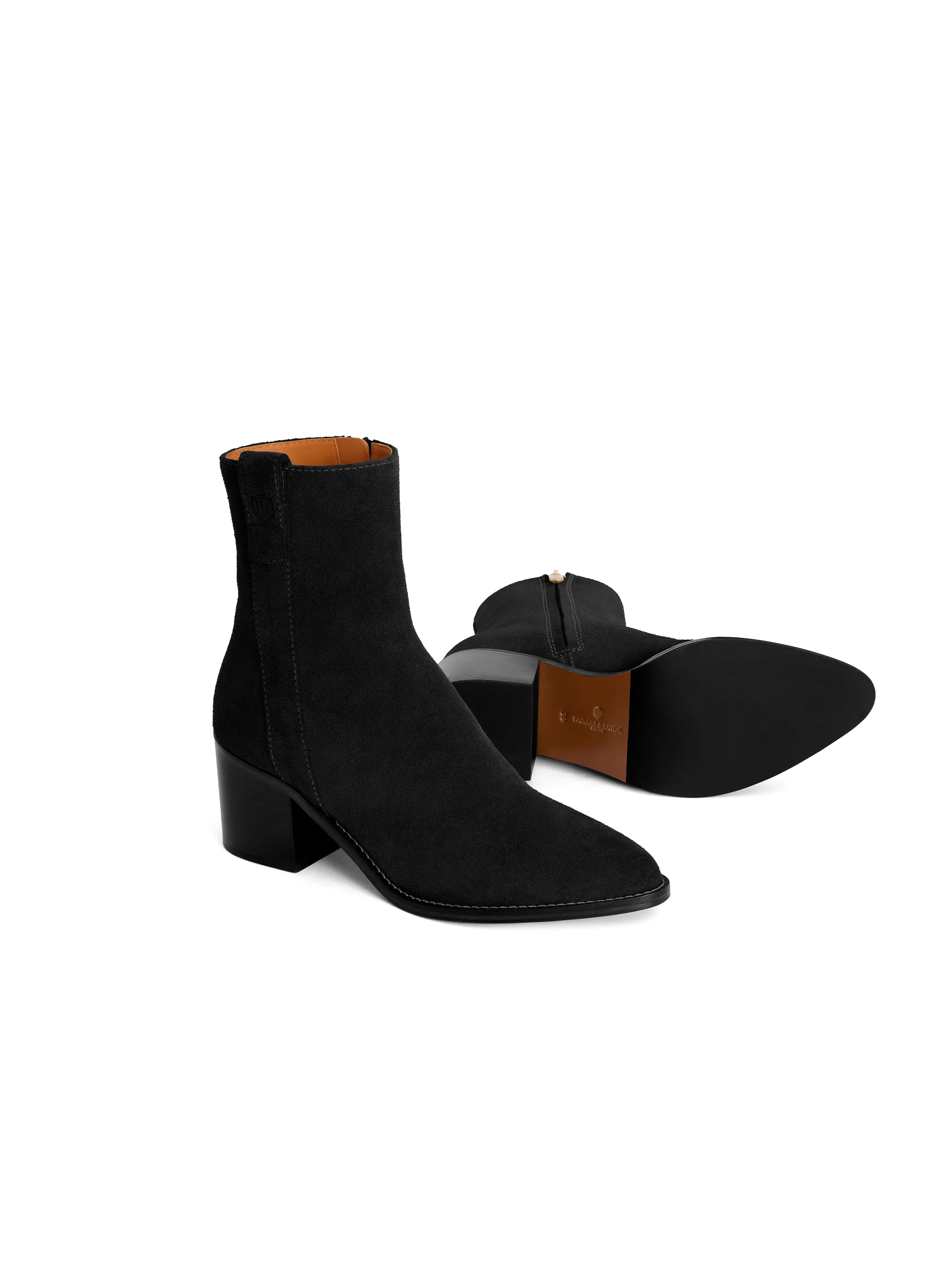 Heeled Ludlow - Black Suede - Image 6