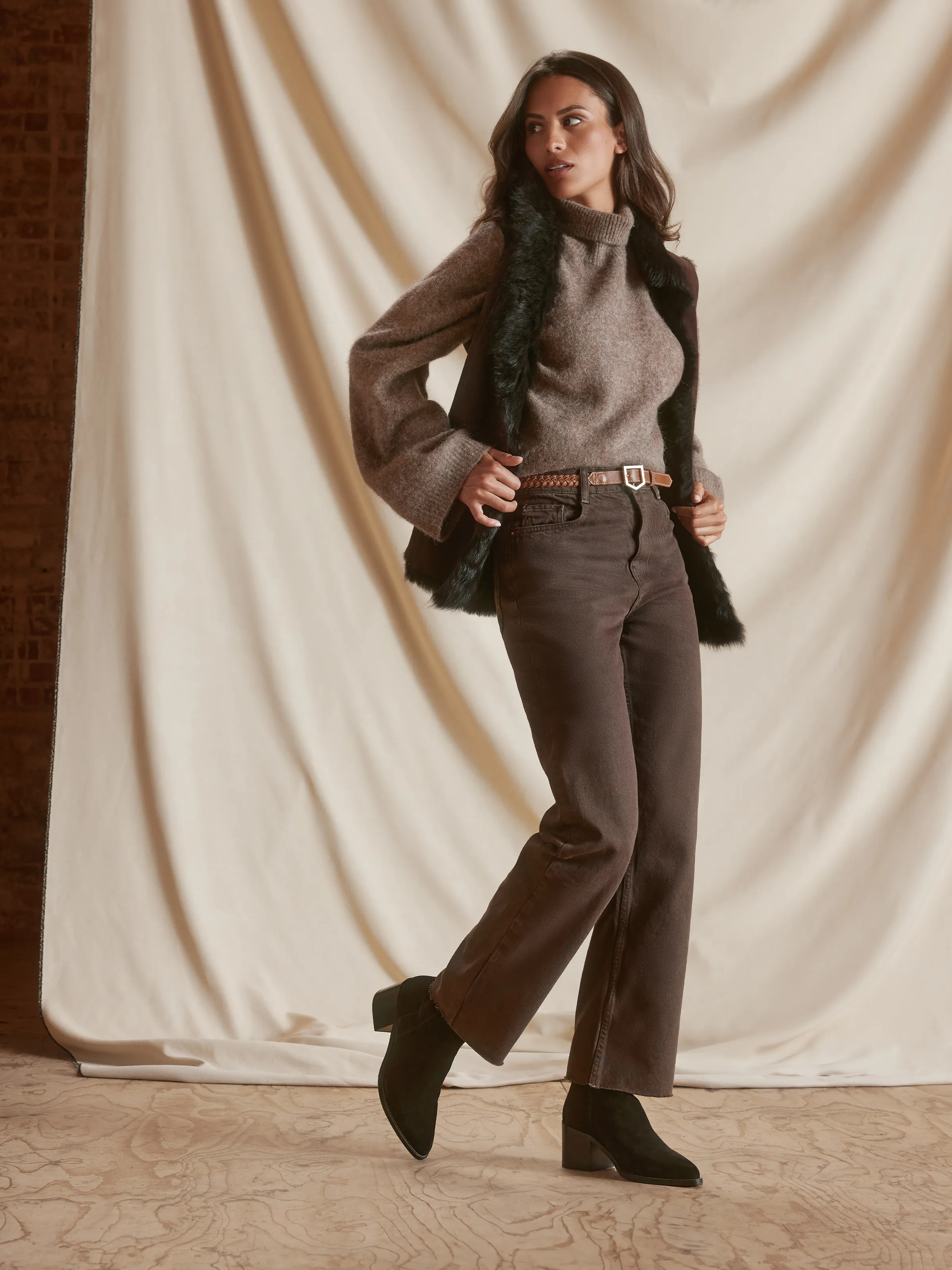 Heeled Ludlow - Black Suede - Image 7