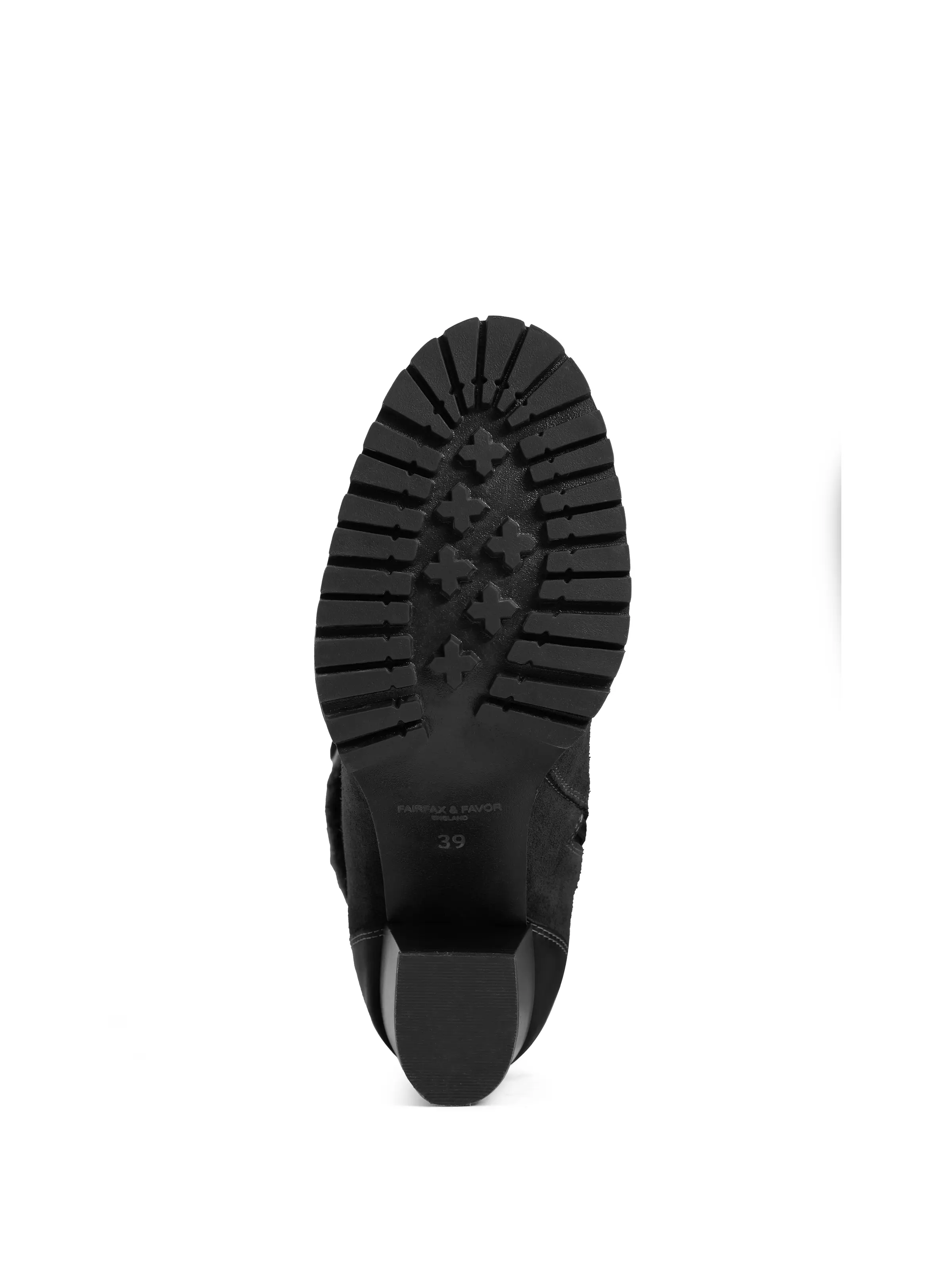 Heeled Uxbridge - Black Suede - Image 5