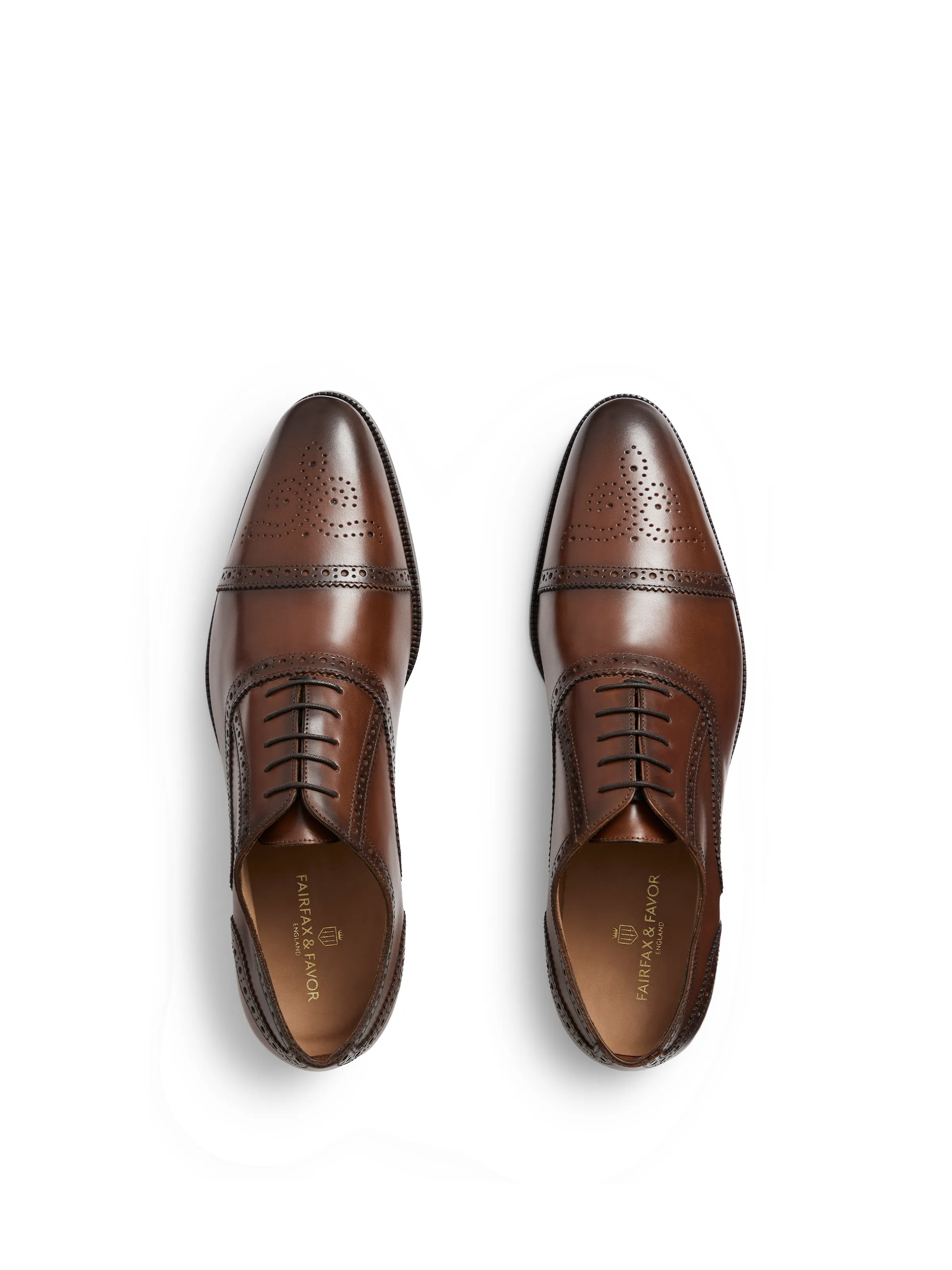 Houghton - Burnished Dark Tan Leather - Image 3