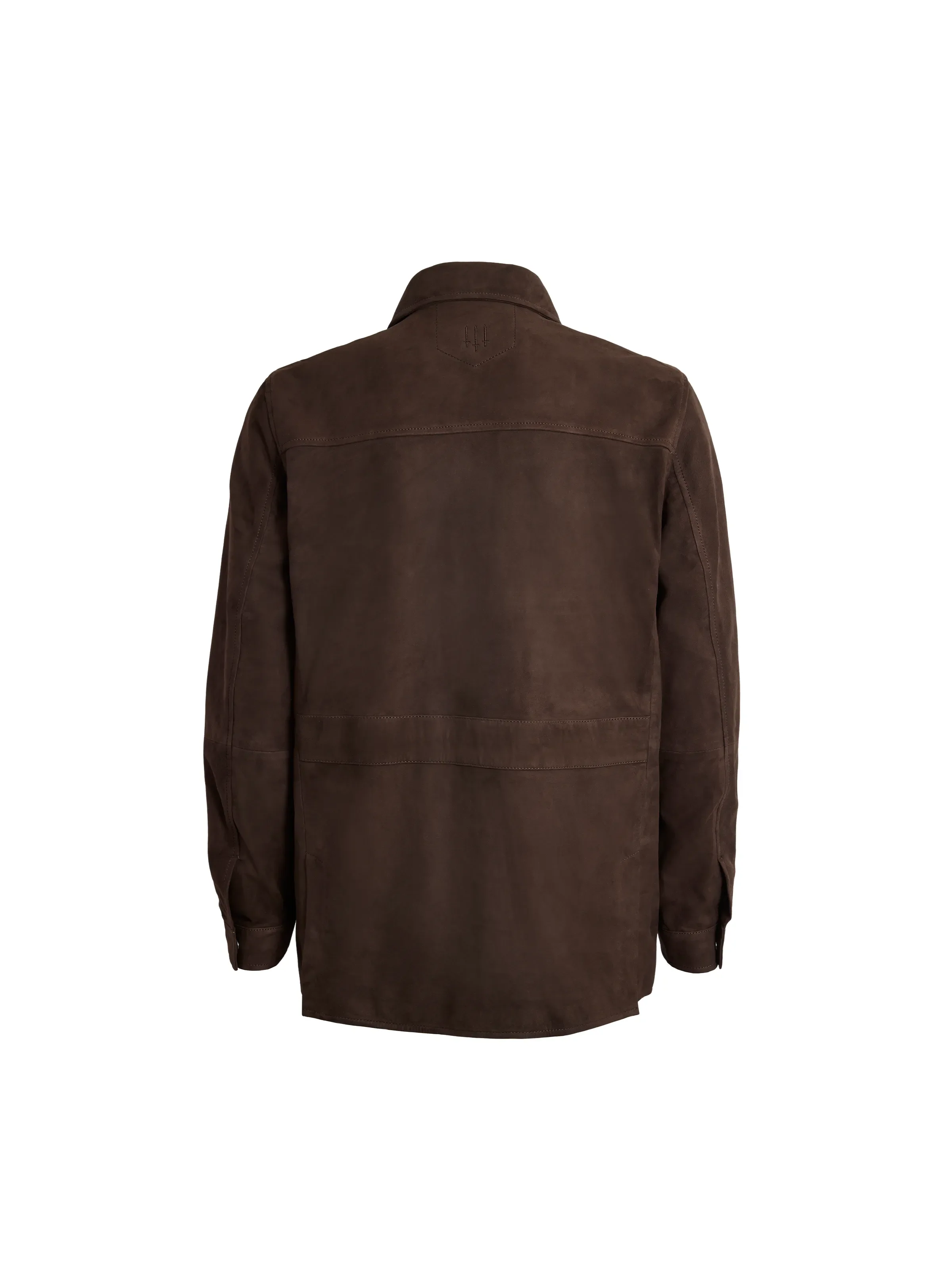 Jude Jacket - Chocolate Suede - Image 3