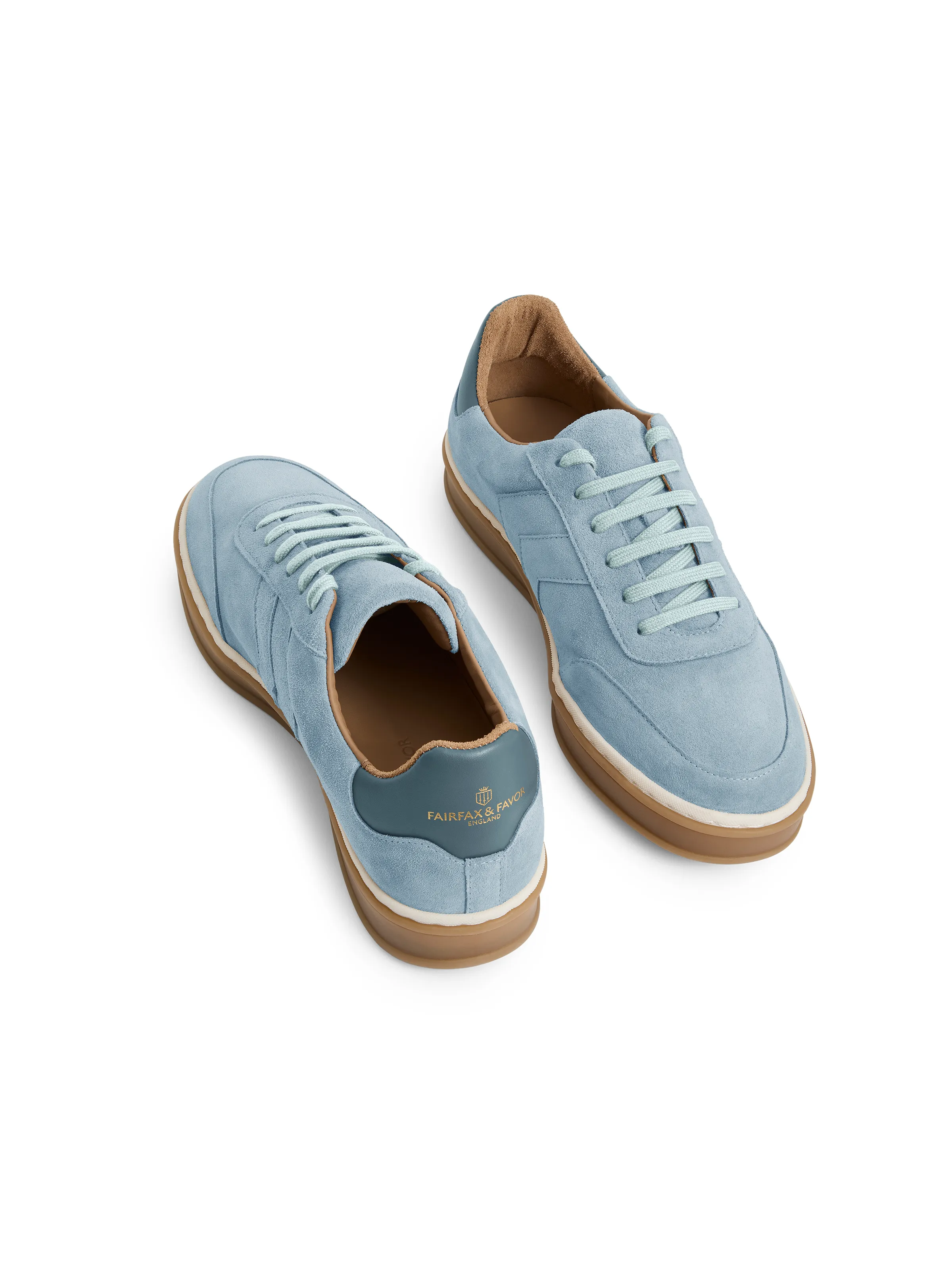 Kendrick Trainer - Sky Blue Suede - Image 4