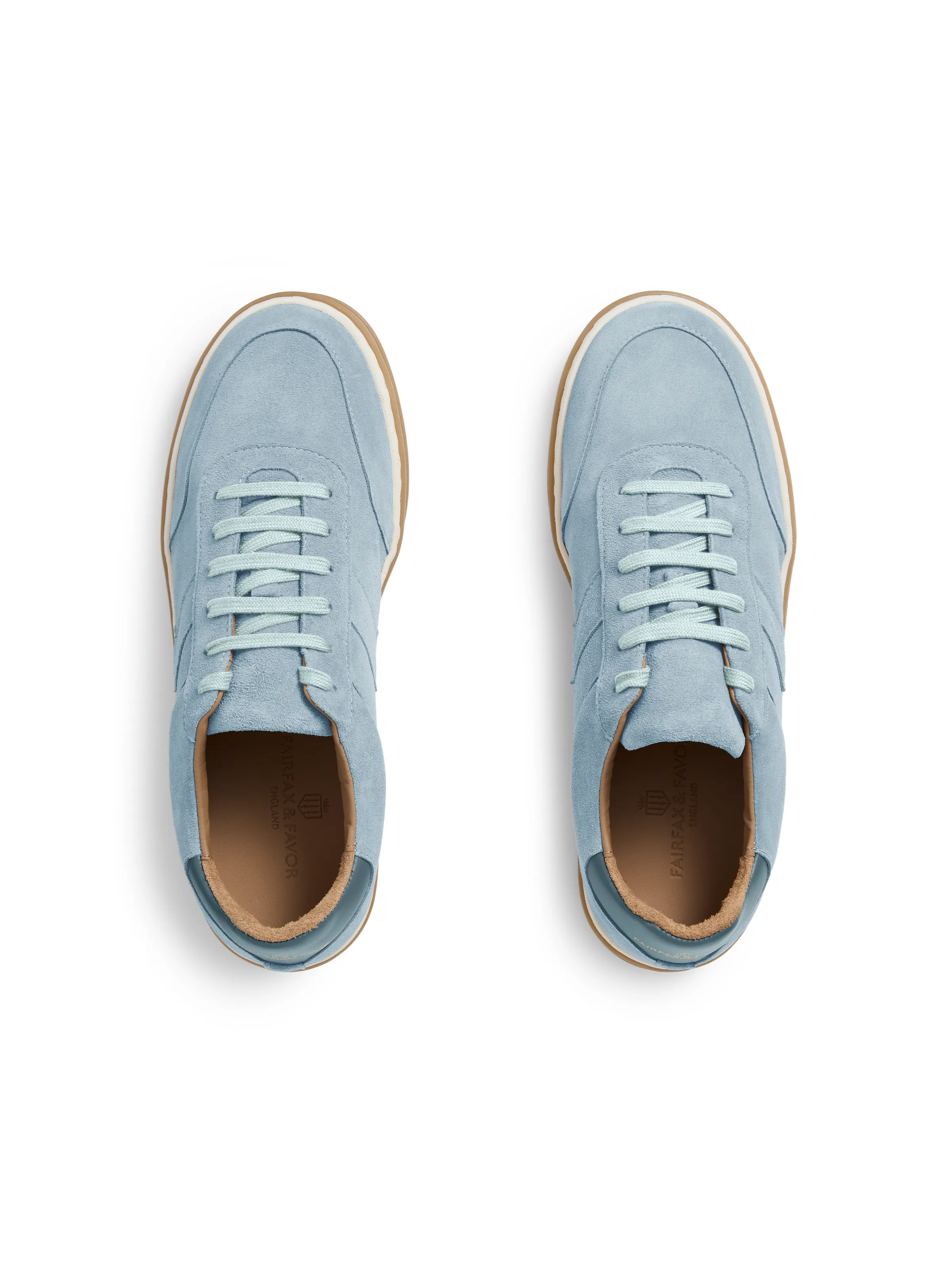 Kendrick Trainer - Sky Blue Suede - Image 6